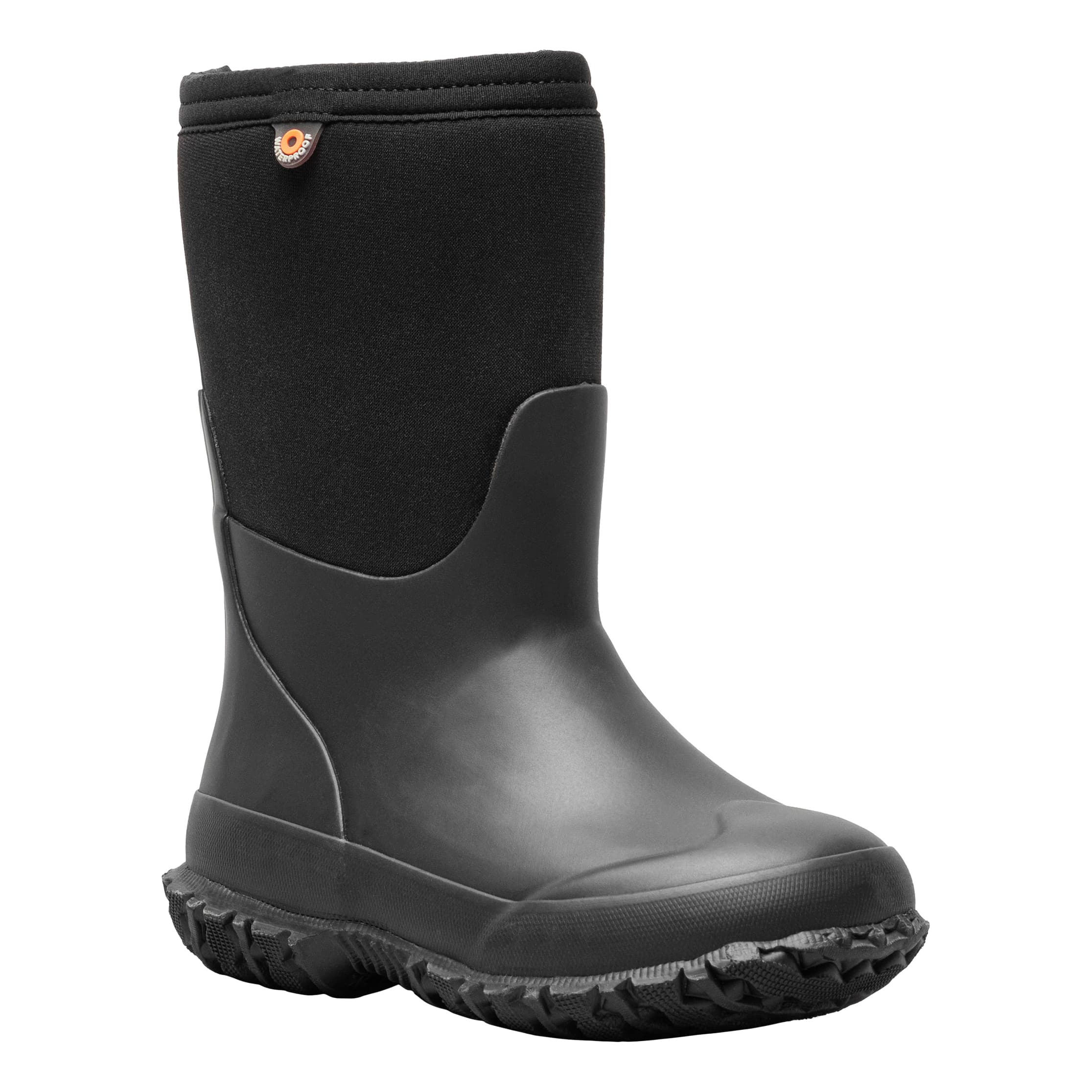 Bogs® Youth Stomper Rubber Boots - Black