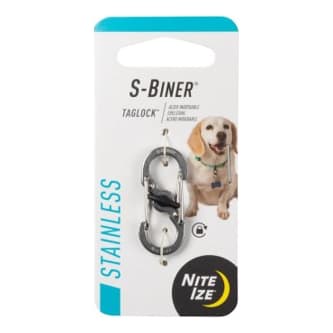 Nite Ize® S-Biner® TagLock™ Stainless Steel