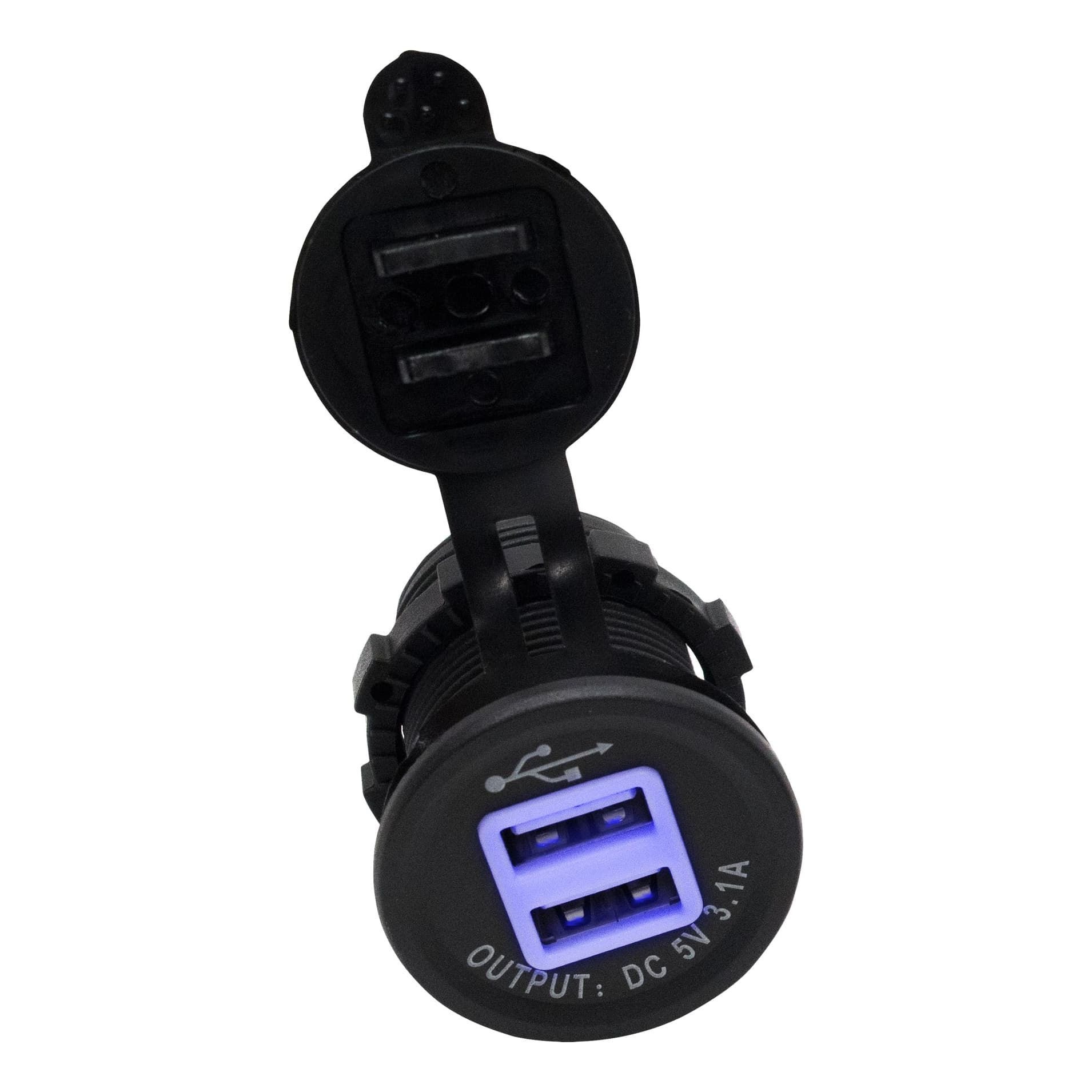 Marine Sport Lighting Dual-USB Port Socket