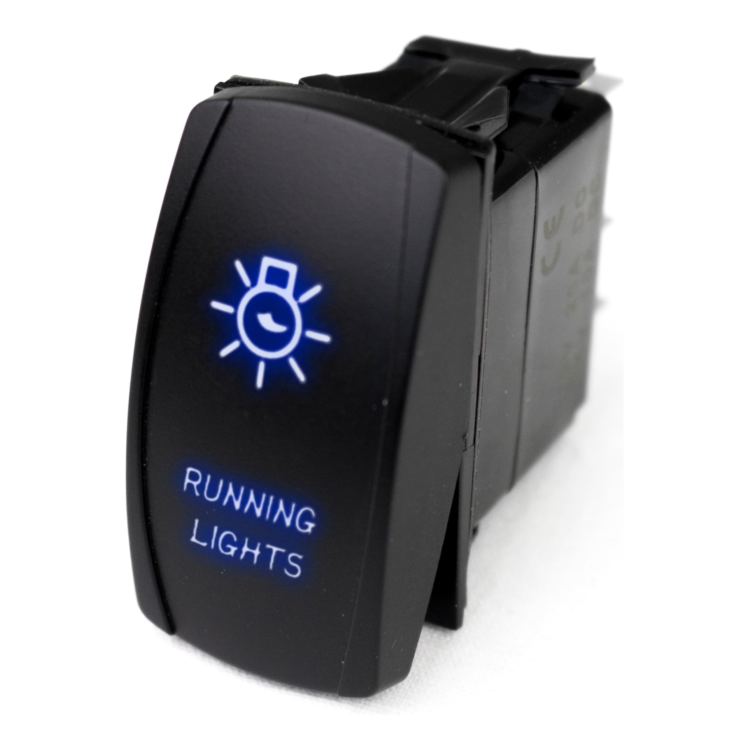 Marine Sport LED Rocker Switch w/ Blue LED Radiance