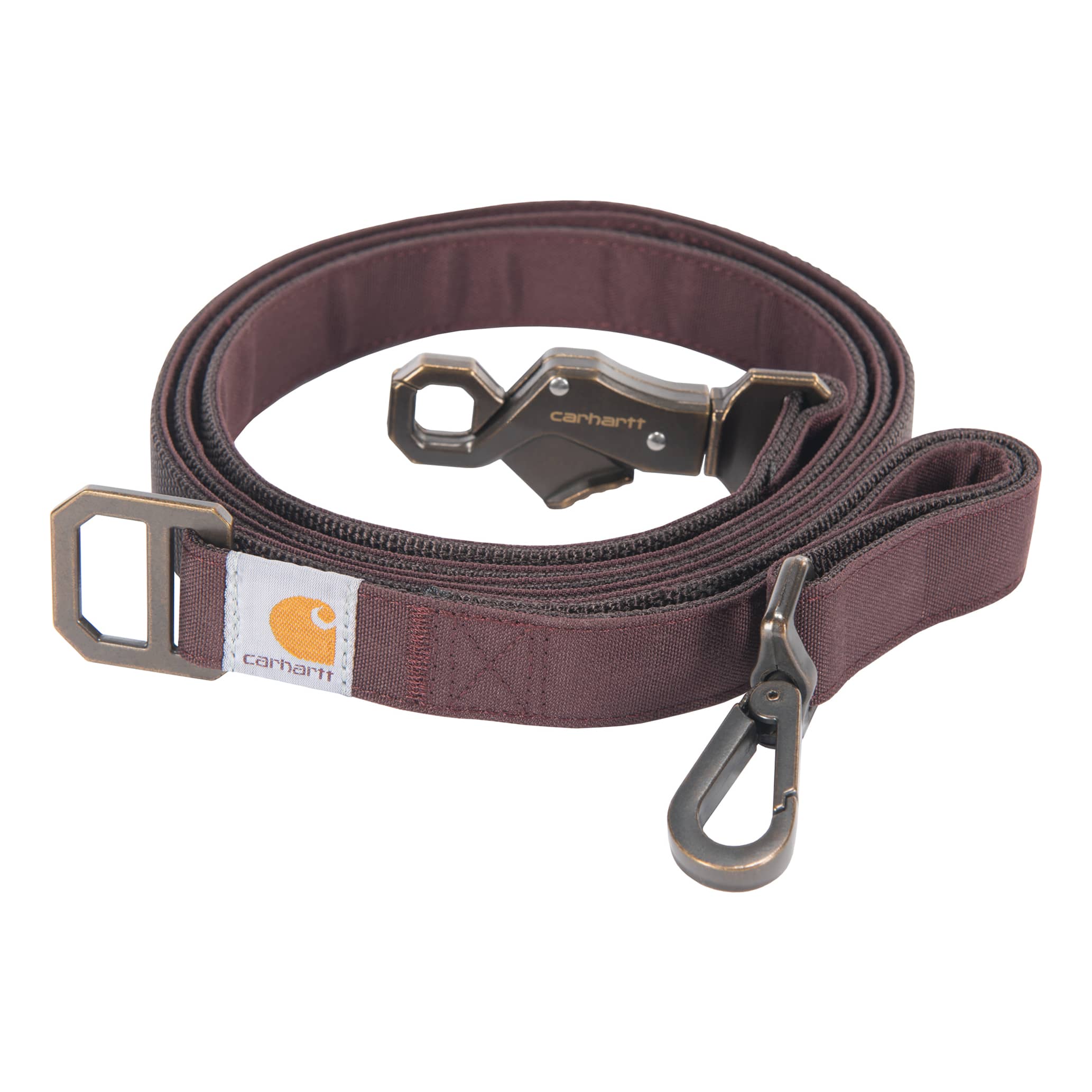 Carhartt® Nylon Duck Dog Leash - Deep Wine