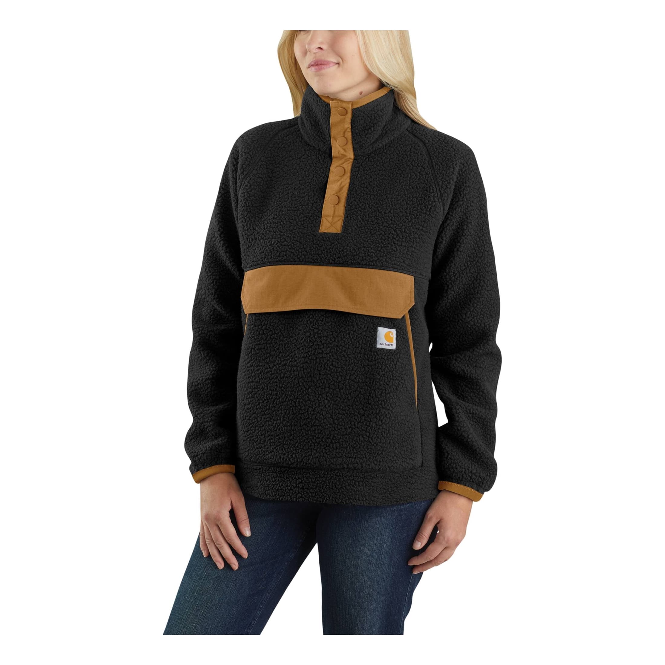 RELAXED FIT FLEECE PULLOVER