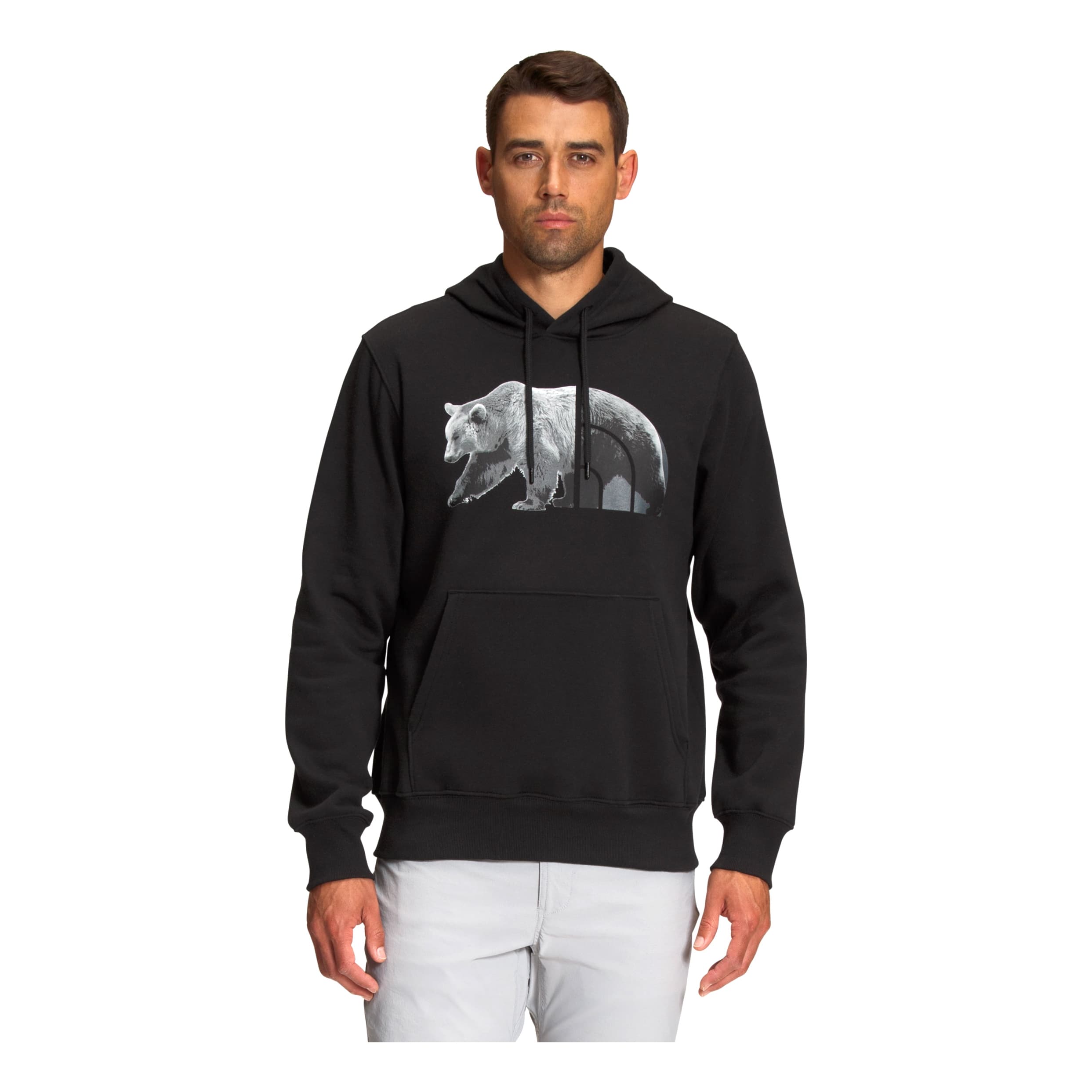 The North Face® Men’s TNF™ Bear Pullover Hoodie - TNF Black