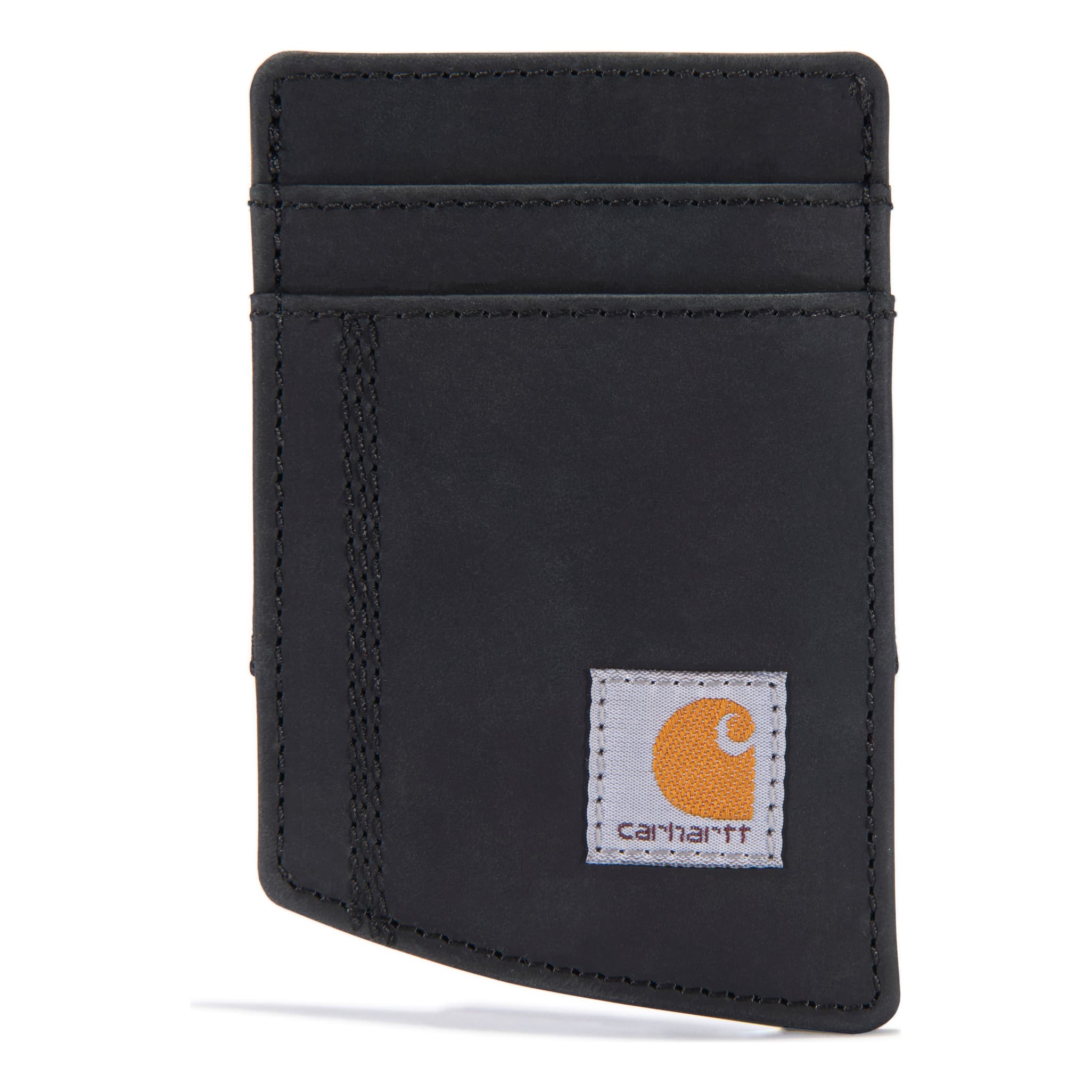 Carhartt® Saddle Leather Front Pocket Wallet – Black