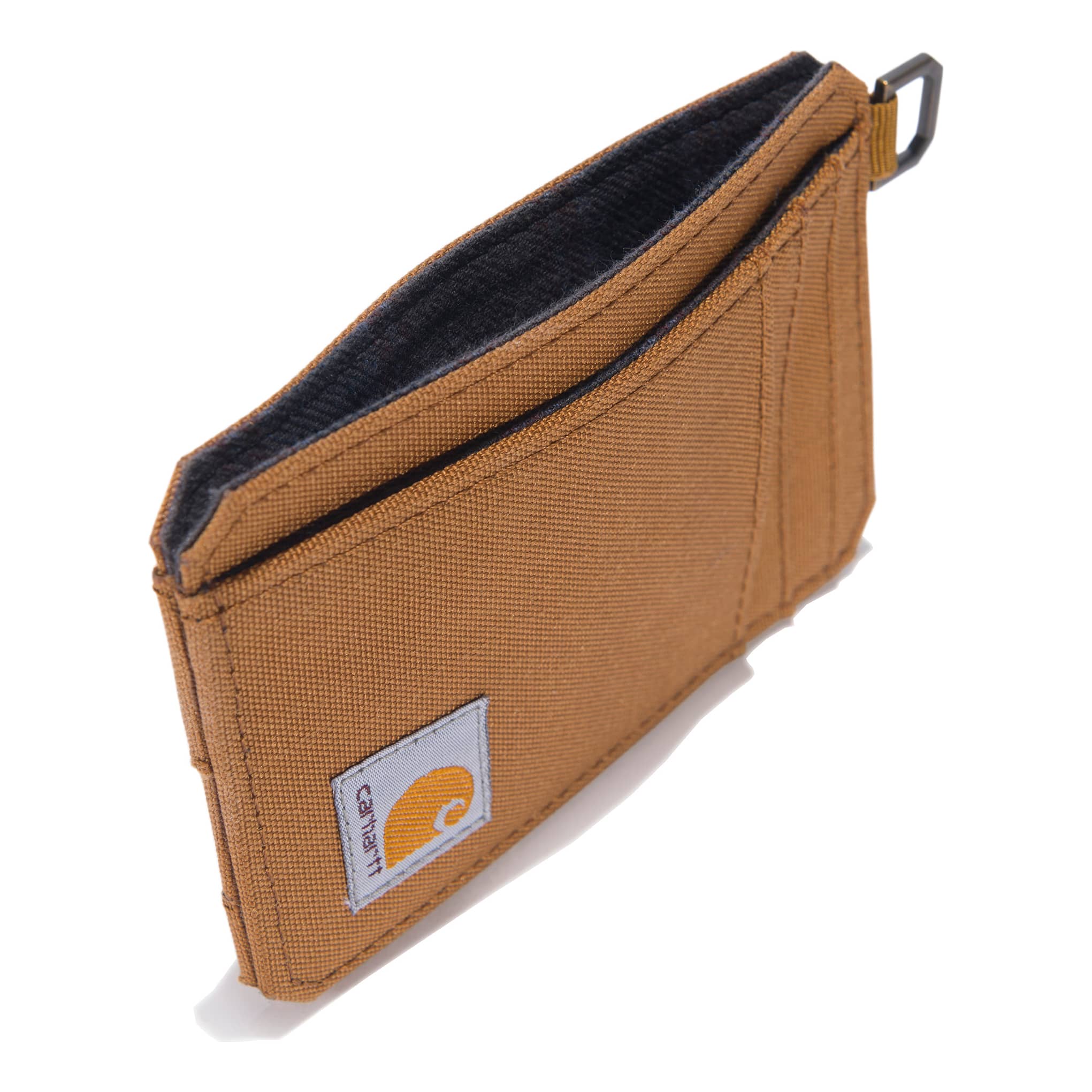 Carhartt® Nylon Duck Front Pocket Wallet – Brown