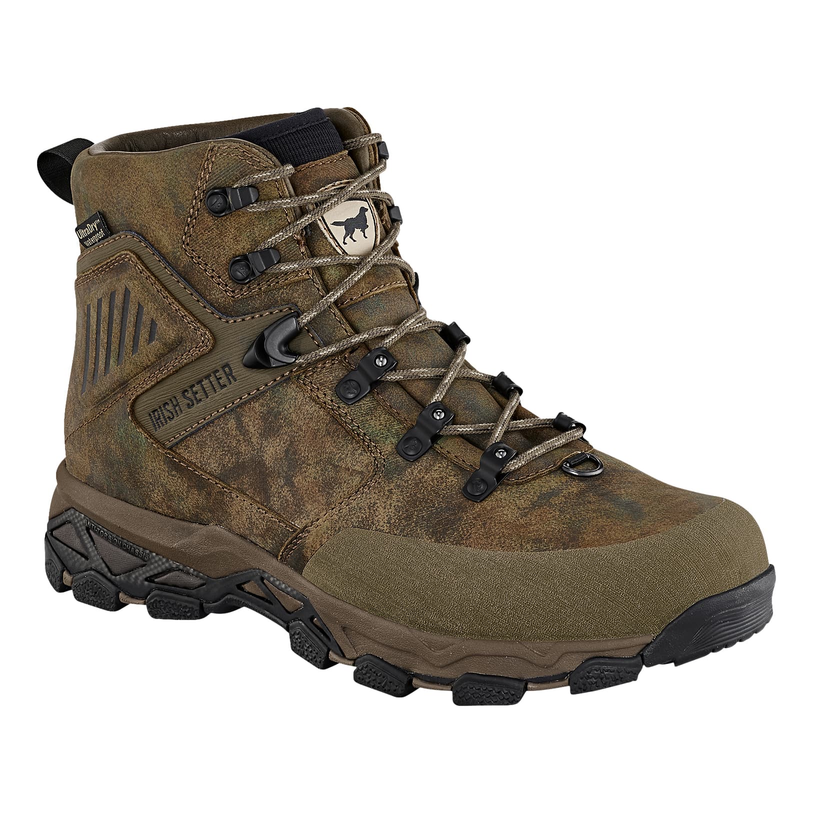 Irish Setter® Men’s Pinnacle 7-inch Waterproof Leather Field Camo Boot