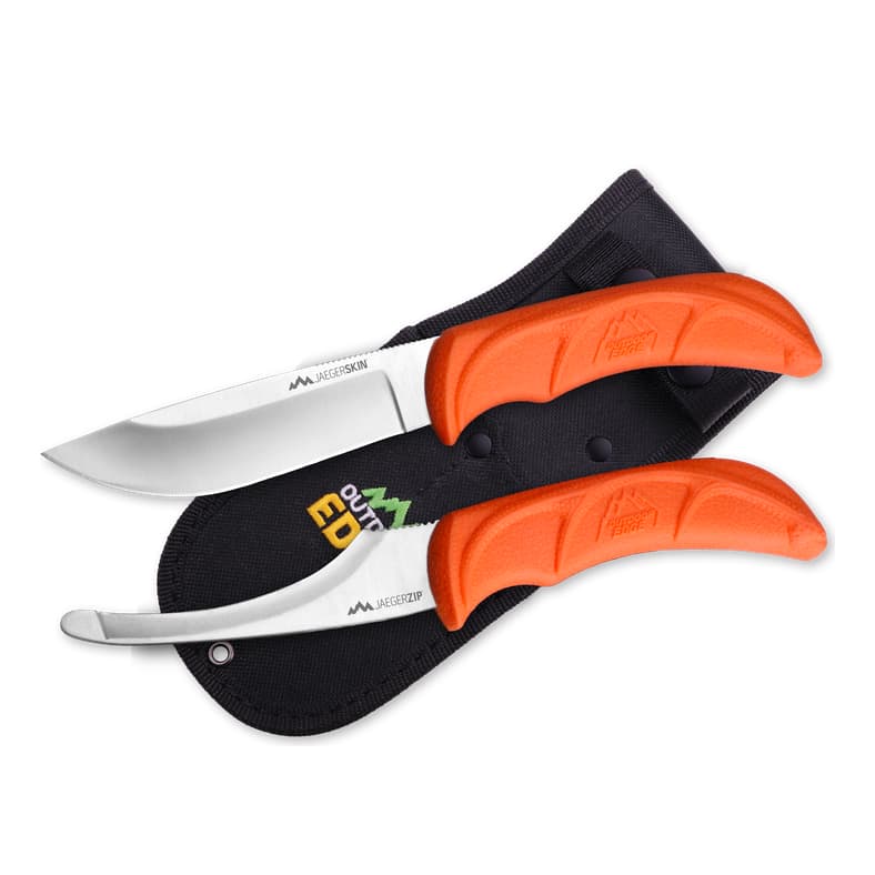 Outdoor Edge® JaegerPair Fixed Blade Knife Combo