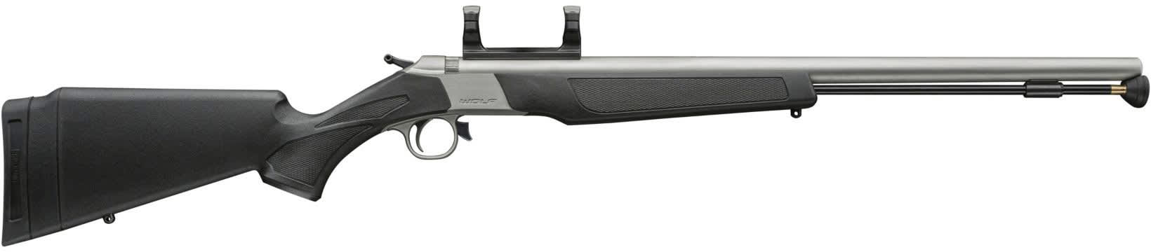 CVA® WOLF™ V2 Black/Stainless .50 Cal. Muzzleloader