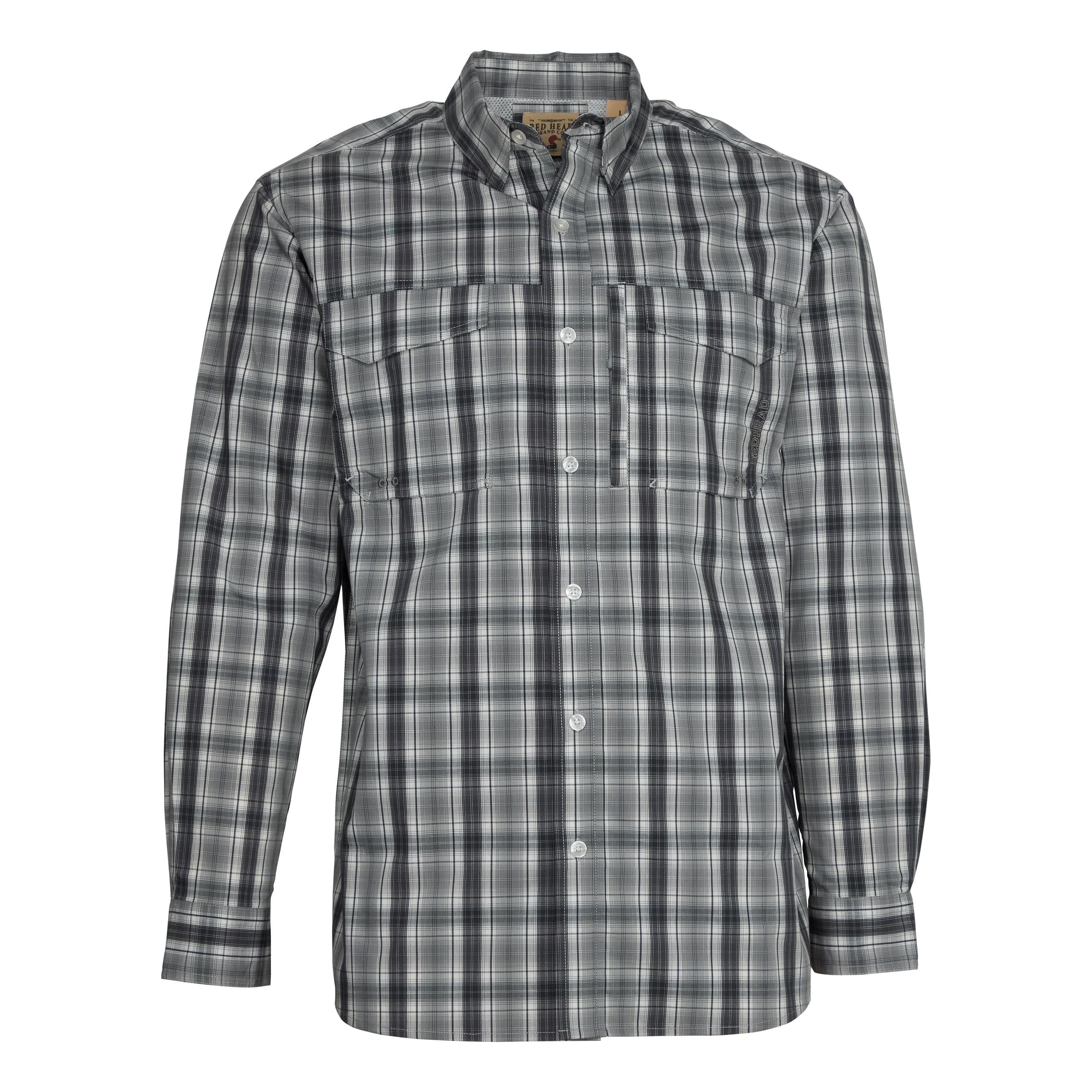 RedHead® Men’s Angler Series Long-Sleeve Shirt - Grey
