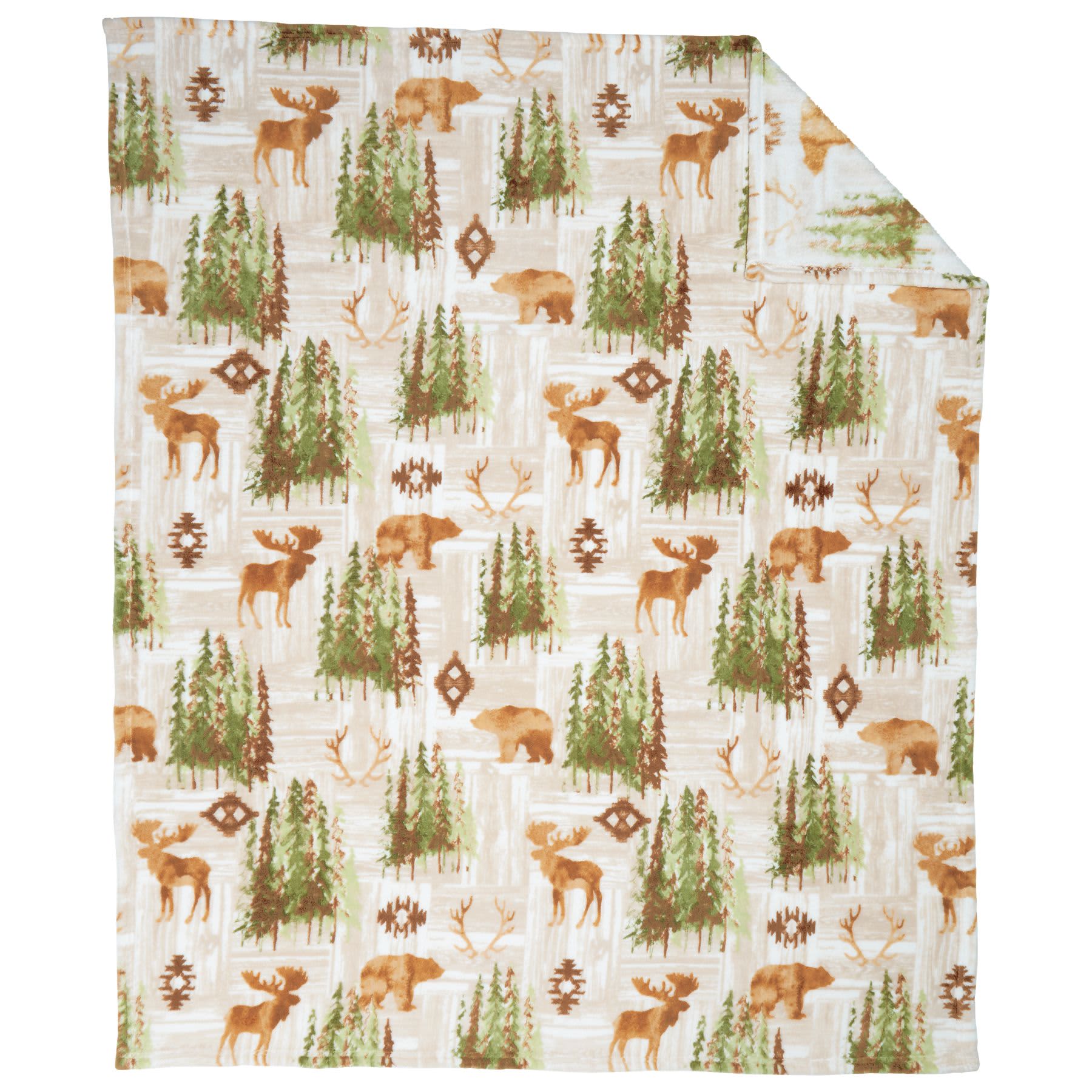 White River™ Water Colour Forest Throw