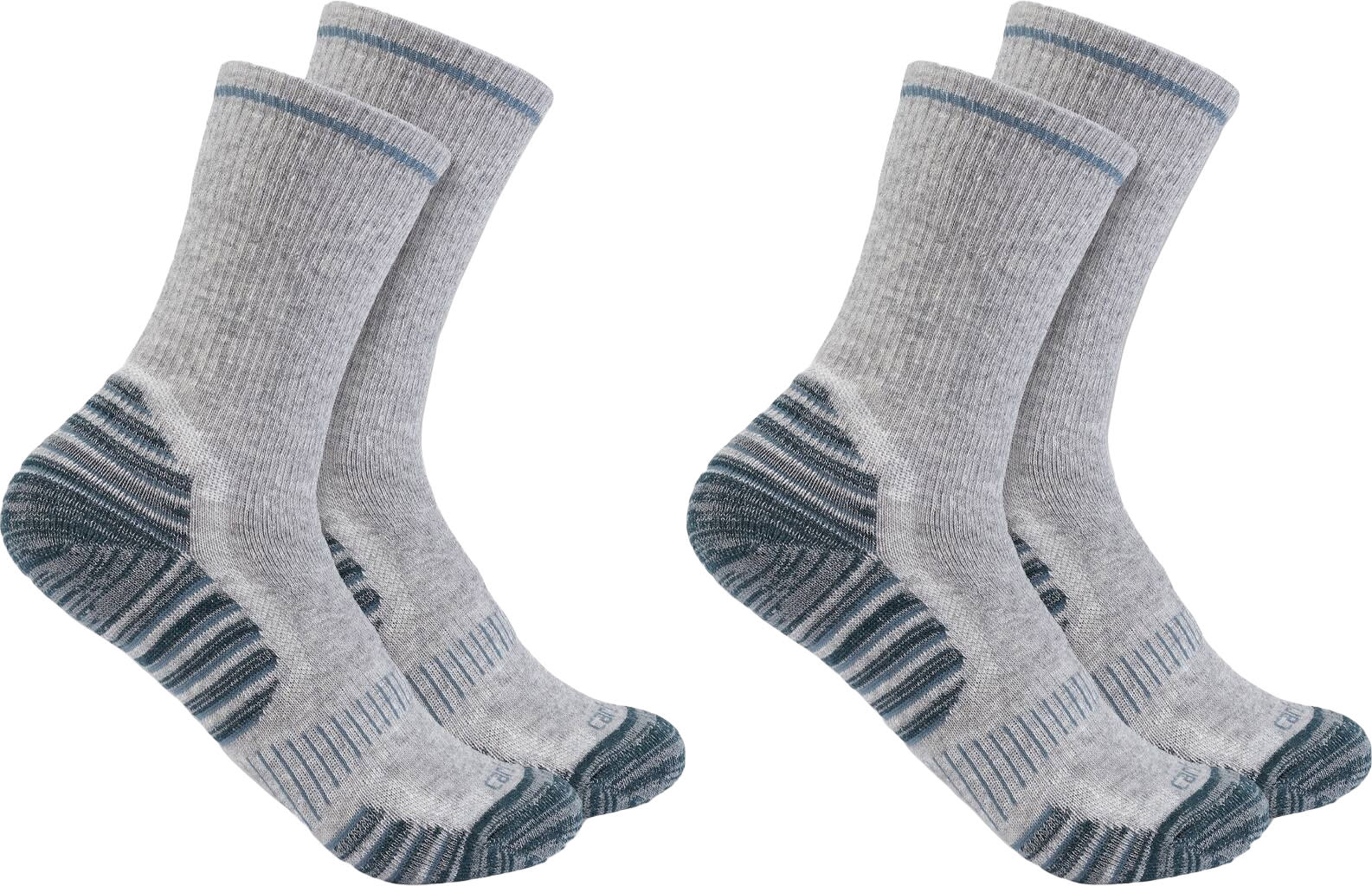 Carhartt® Women’s Force Midweight Synthetic-Wool Blend Crew Sock – 2-Pack
