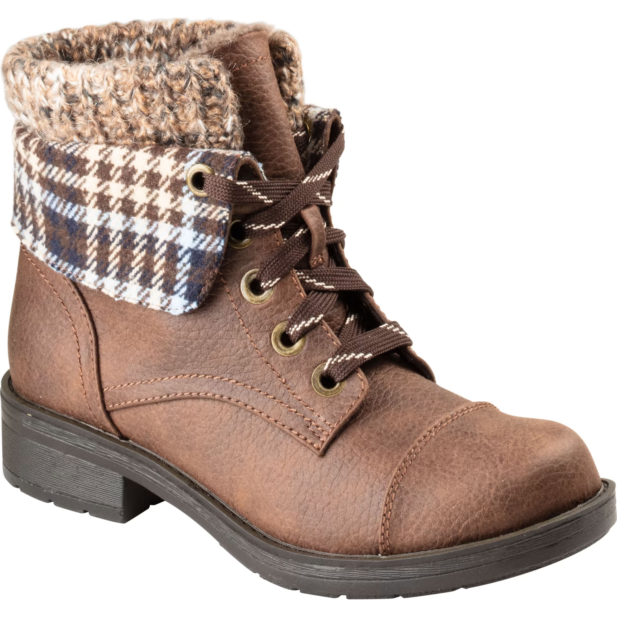 Natural Reflections® Women’s Veruca II Lace-Up Sweater Bootie Boots