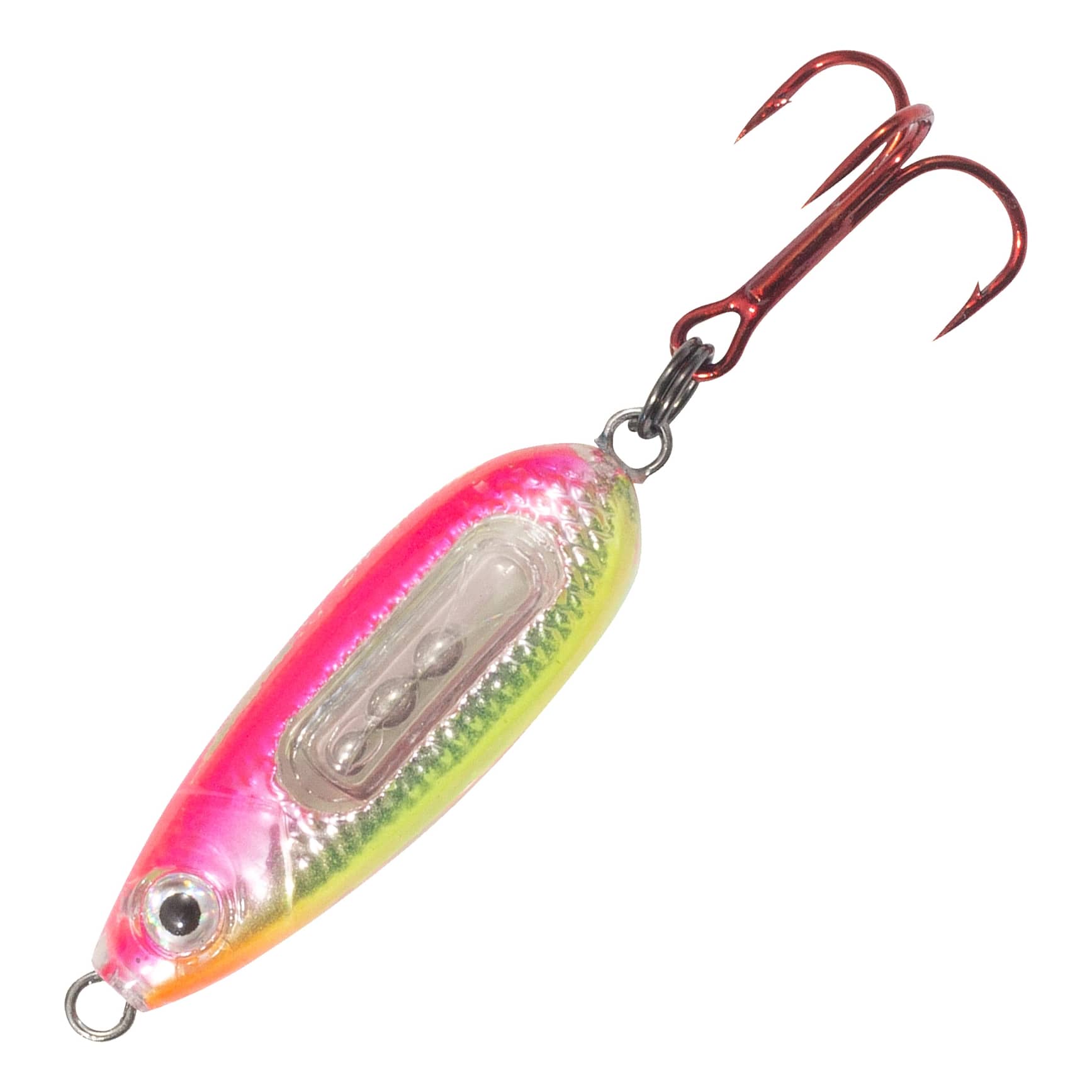 Northland Fishing Tackle Glass Buck-Shot® Spoon - Pink Silver,Northland Fishing Tackle Glass Buck-Shot® Spoon - Pink Silver
