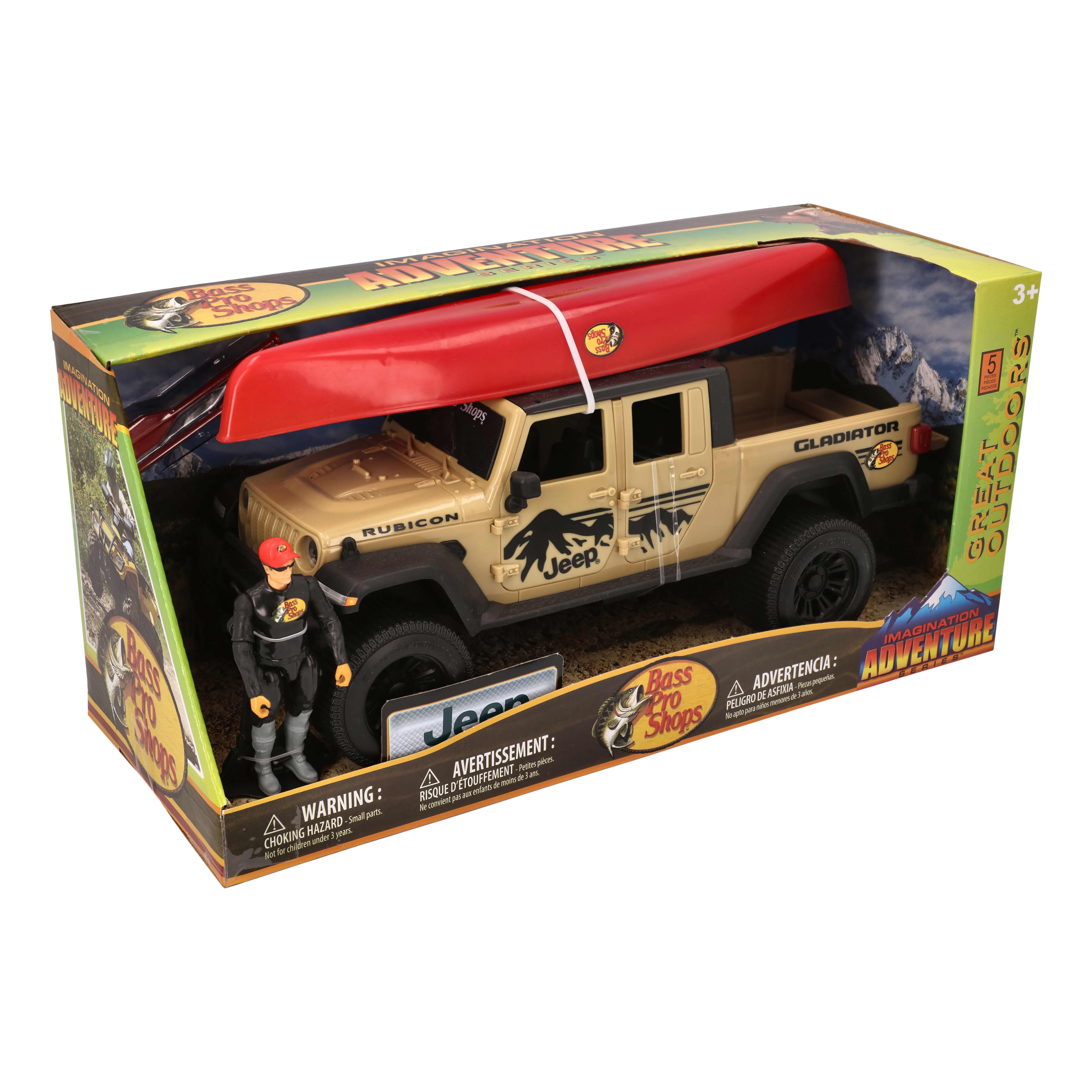 Bass Pro Shops® Jeep® Gladiator with Canoe Play Set