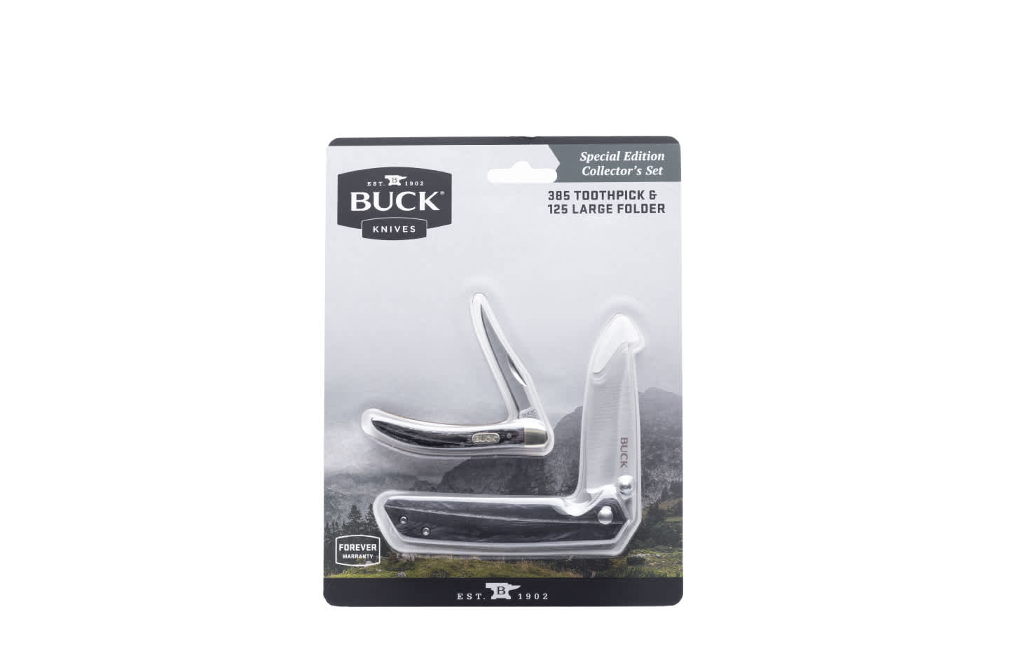 Buck® 385 Toothpick & Buck 125 EDC Folding Knife Combo
