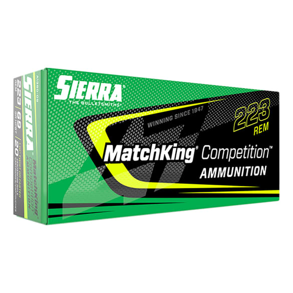 Sierra® MatchKing® Competition™ Centerfire Rifle Ammunition