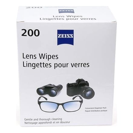 ZEISS® Lens Wipes – 200 Pack