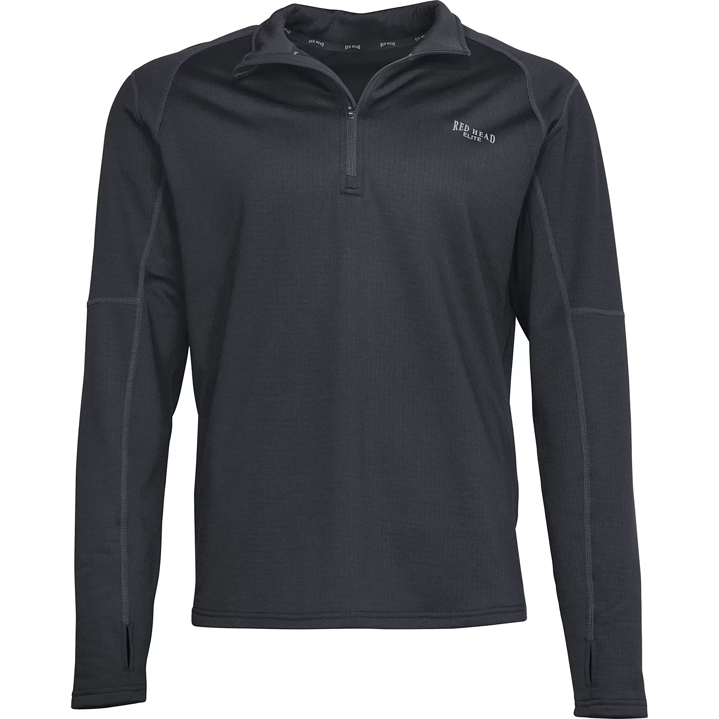 RedHead® Men’s Elite Heavyweight Base Layer Quarter-Zip Long-Sleeve Shirt