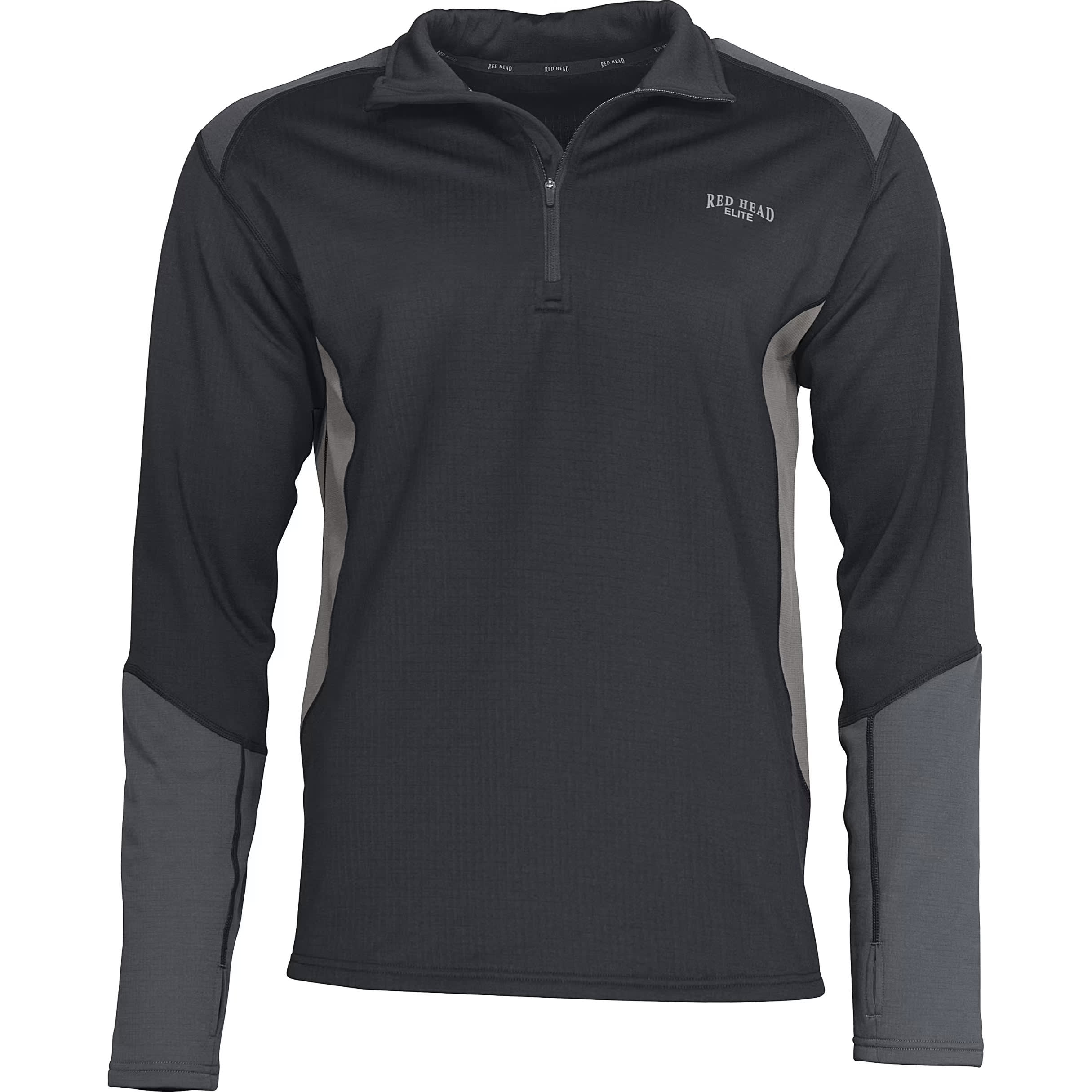 RedHead® Men’s Elite Zones Base Layer Quarter-Zip Long-Sleeve Top