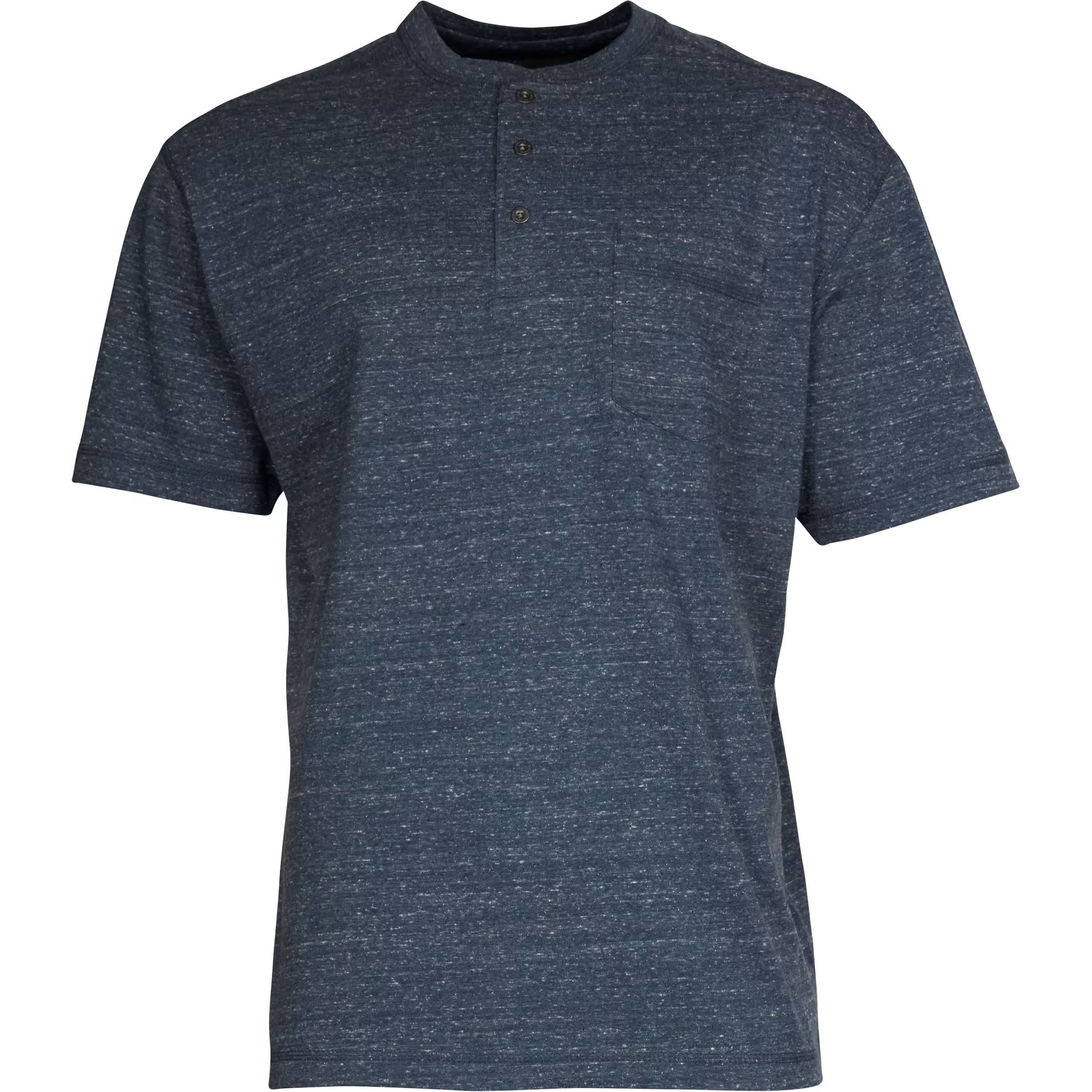 RedHead® Men’s Stone Ridge Short-Sleeve Henley Shirt - Navy