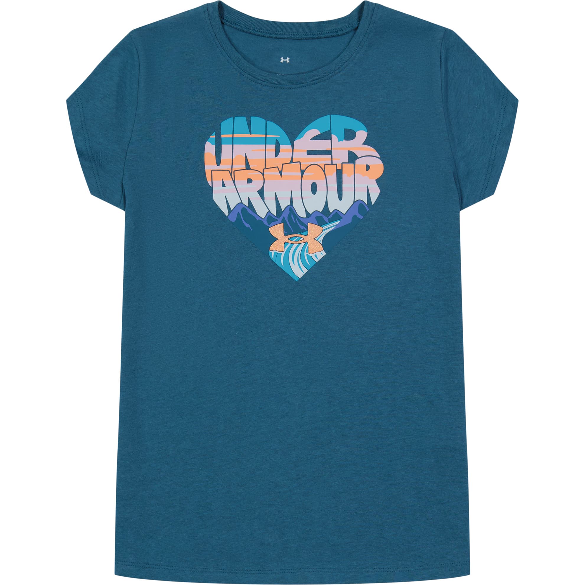 Under Armour® Girls’ Heart Mountain Short-Sleeve T-Shirt