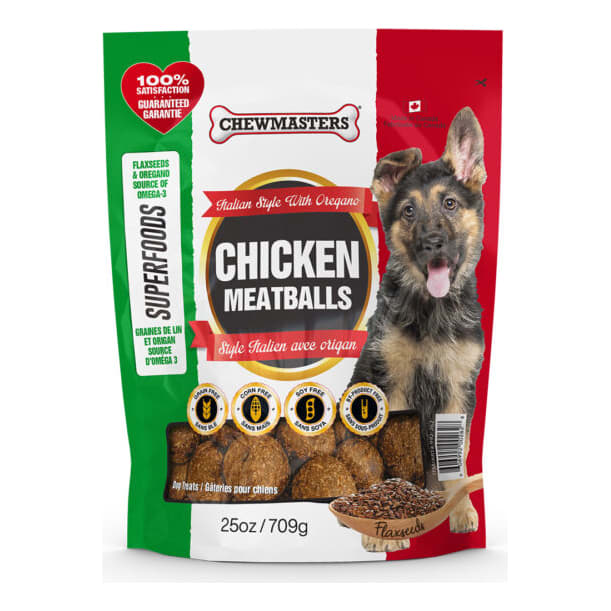 Chicken meatball dog treats outlet