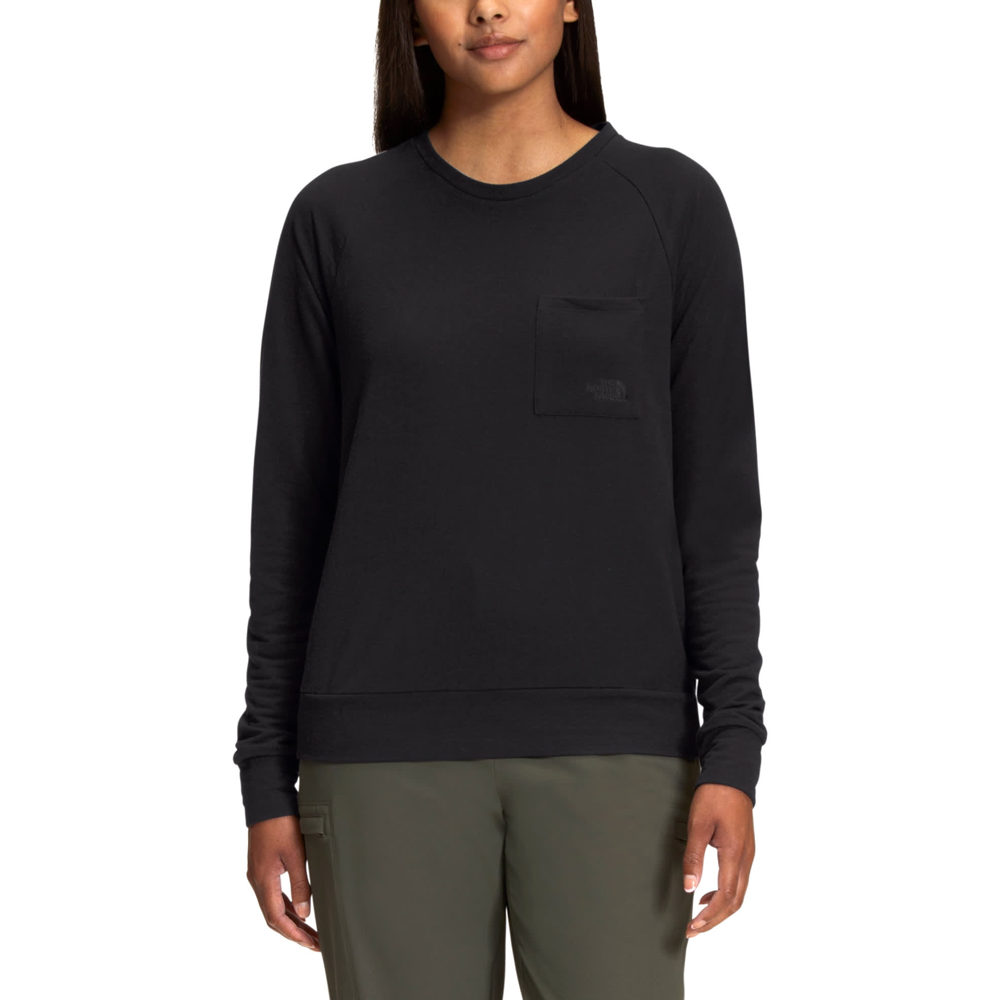 Crew neck north face hot sale
