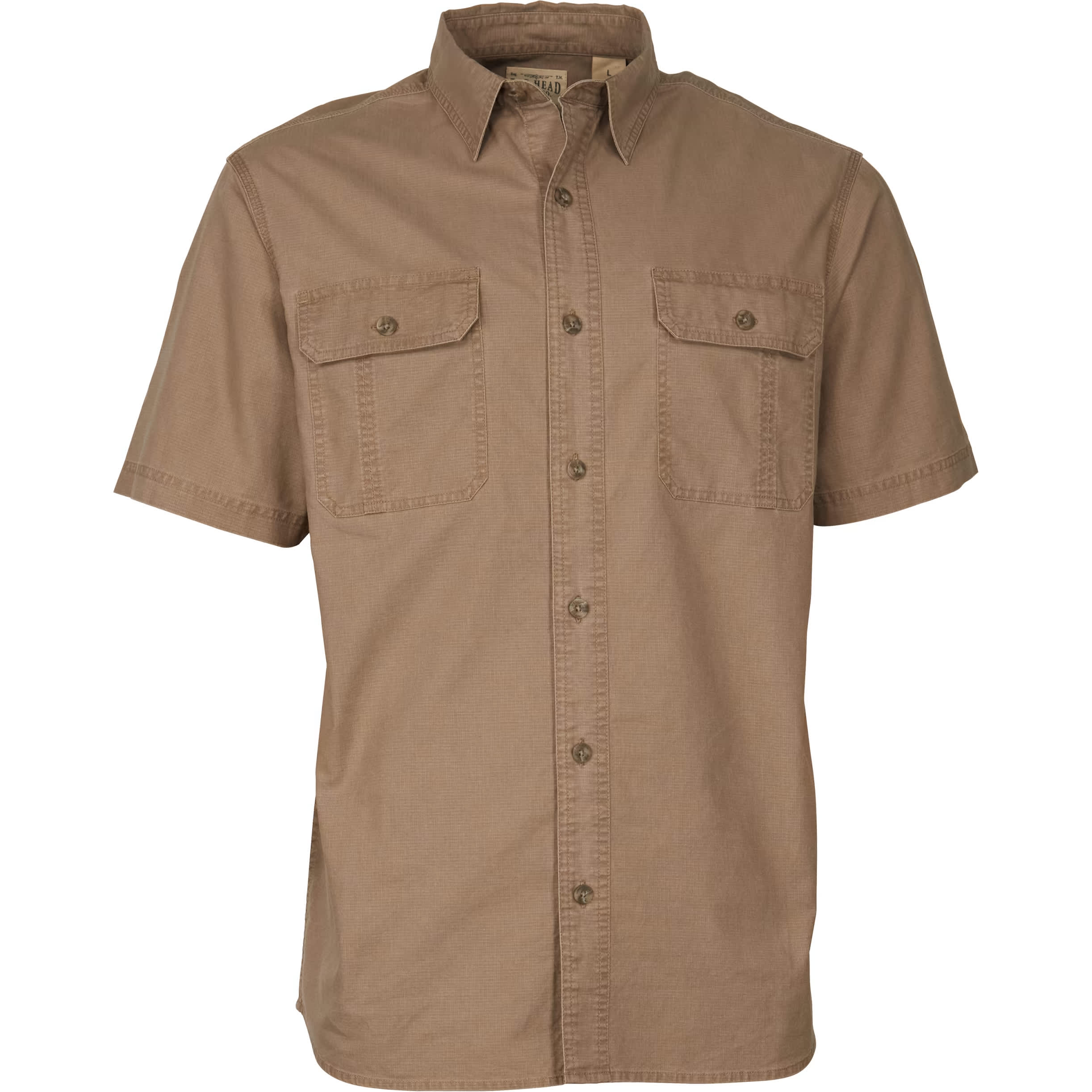 RedHead® Men’s Ripstop Short-Sleeve Button-Down Shirt