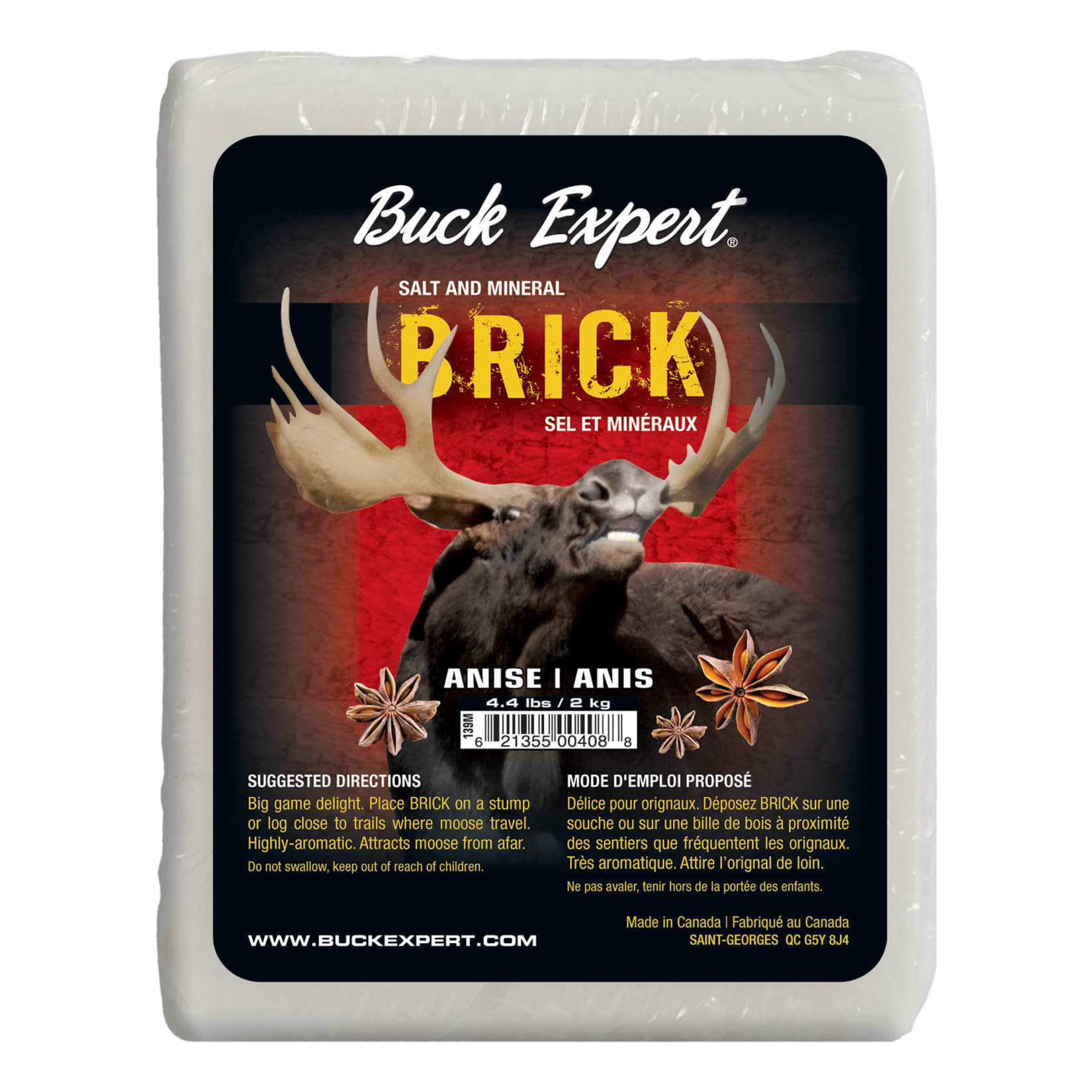 Buck Expert Mineral Block – “Anise” Flavored