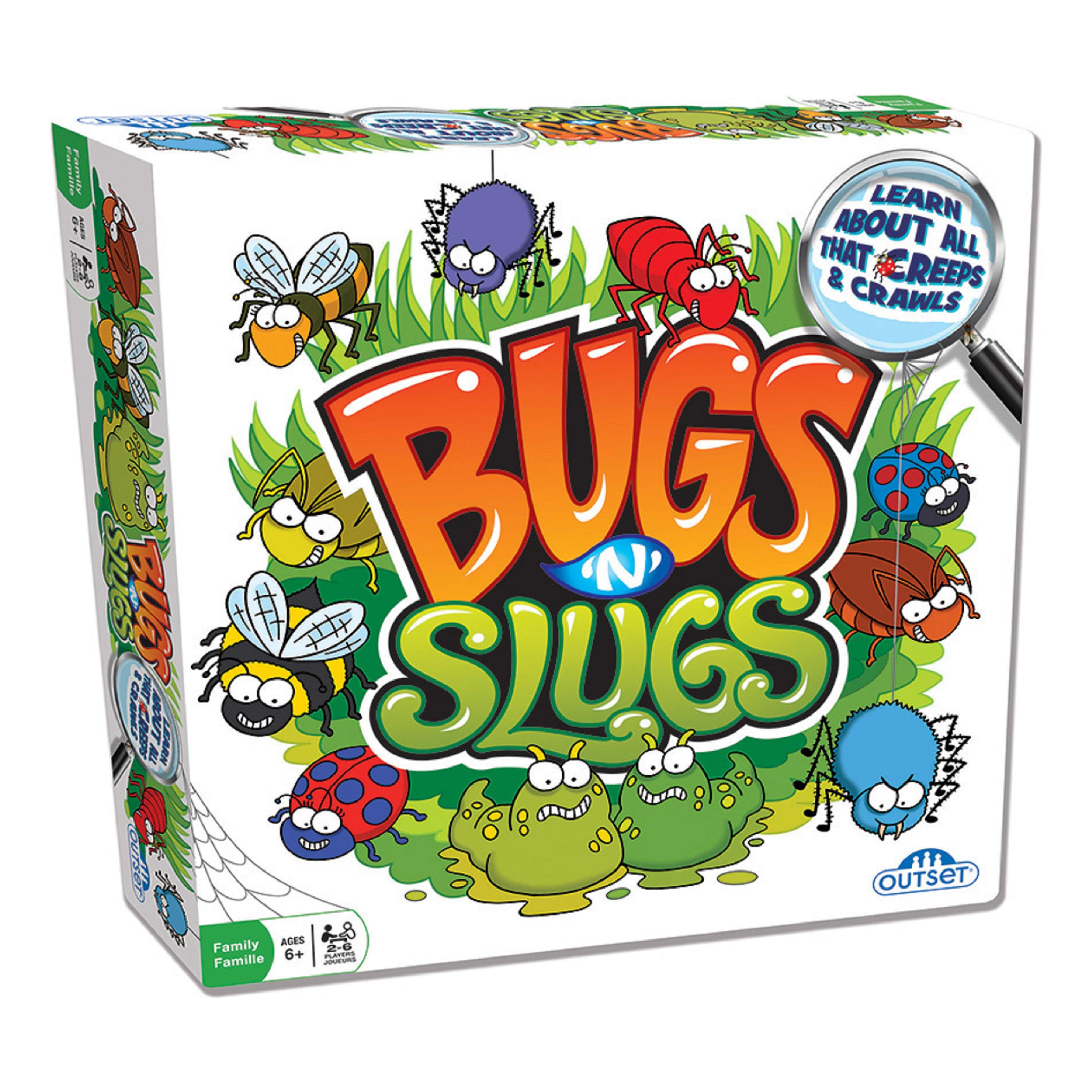 Outset Media Bugs ‘N’ Slugs Board Game