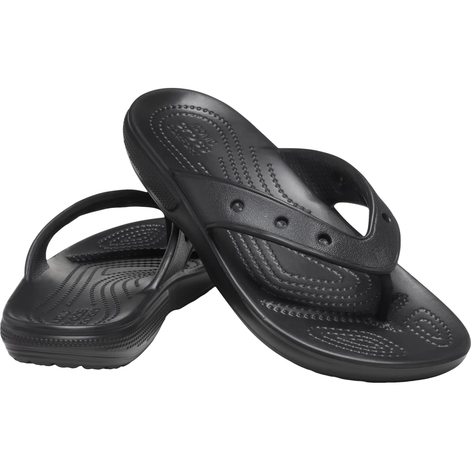 Croc flip flops on sale clearance