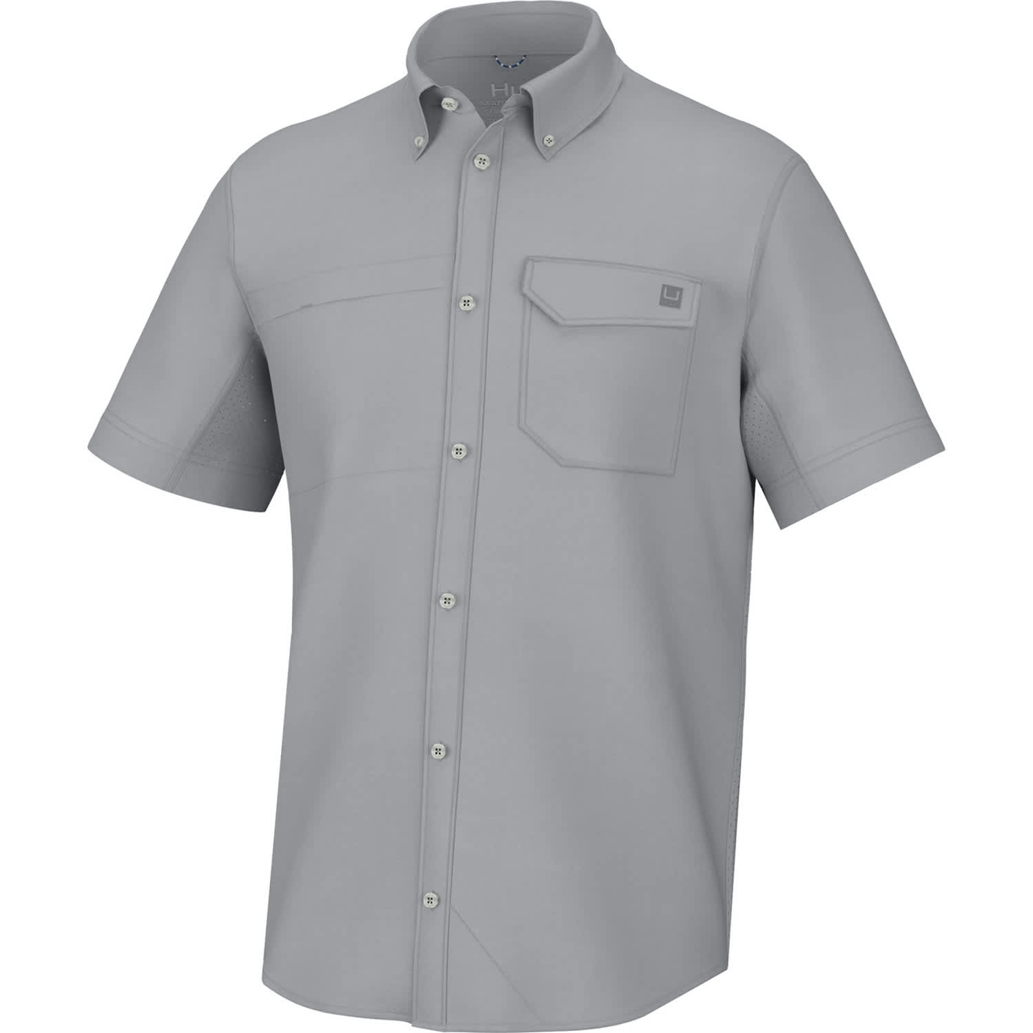 Huk® Men’s Tide Point Button-Up Short-Sleeve Shirt