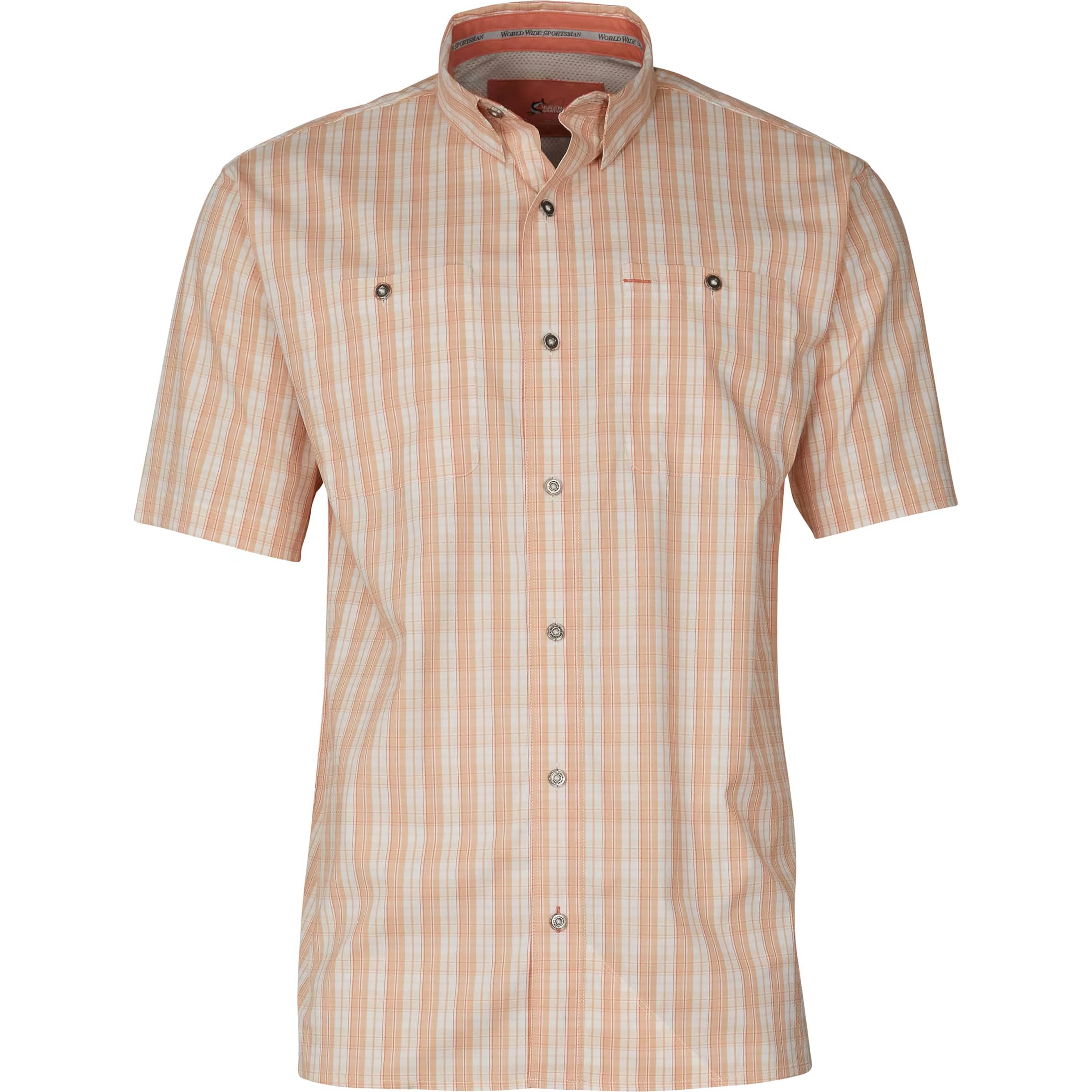 World Wide Sportsman Men s Ultimate Angler Plaid Short Sleeve Shirt Cabela s Canada