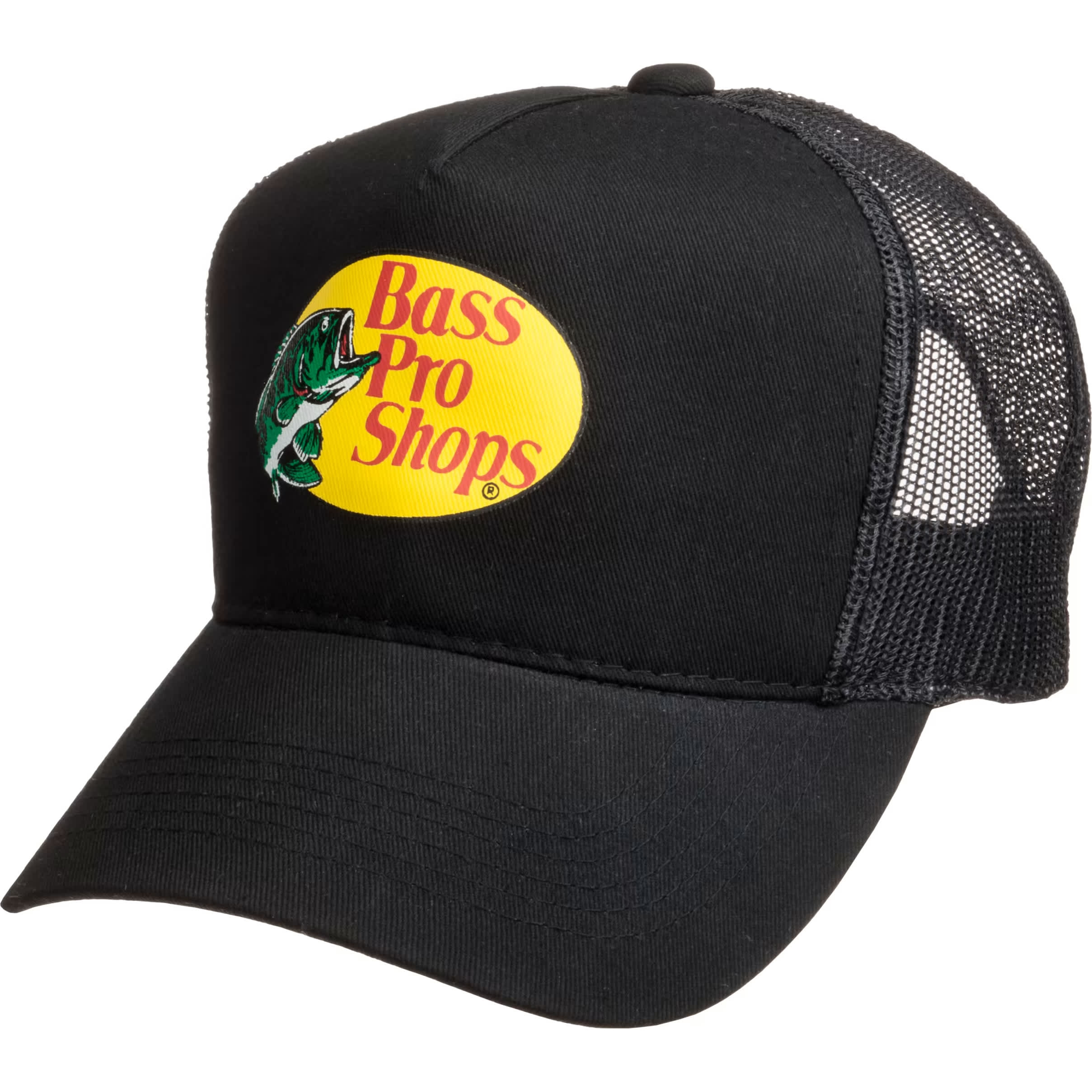 Bass Pro Shops Youth Trucker Cap Black