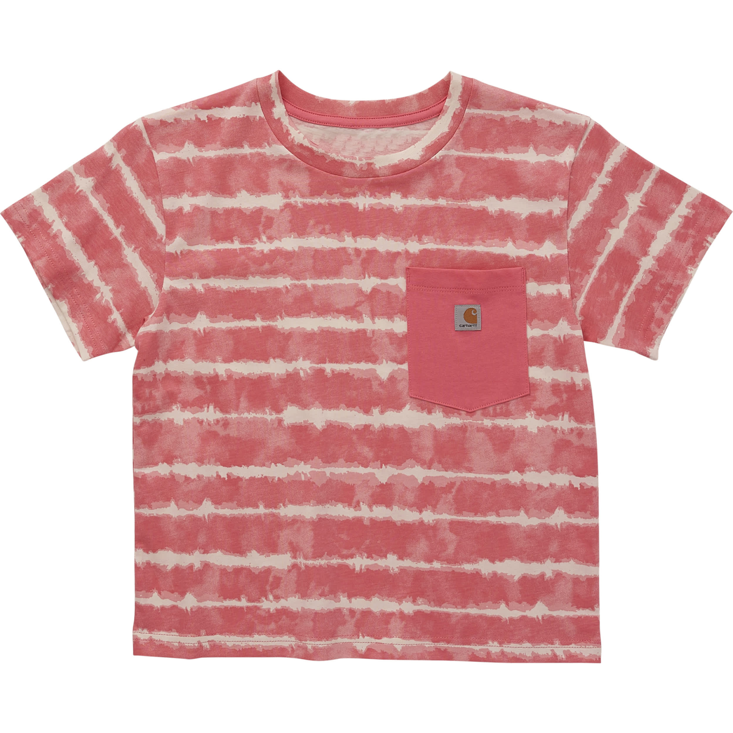 Carhartt® Toddler Girls’ Tie-Dye Short-Sleeve Pocket T-Shirt