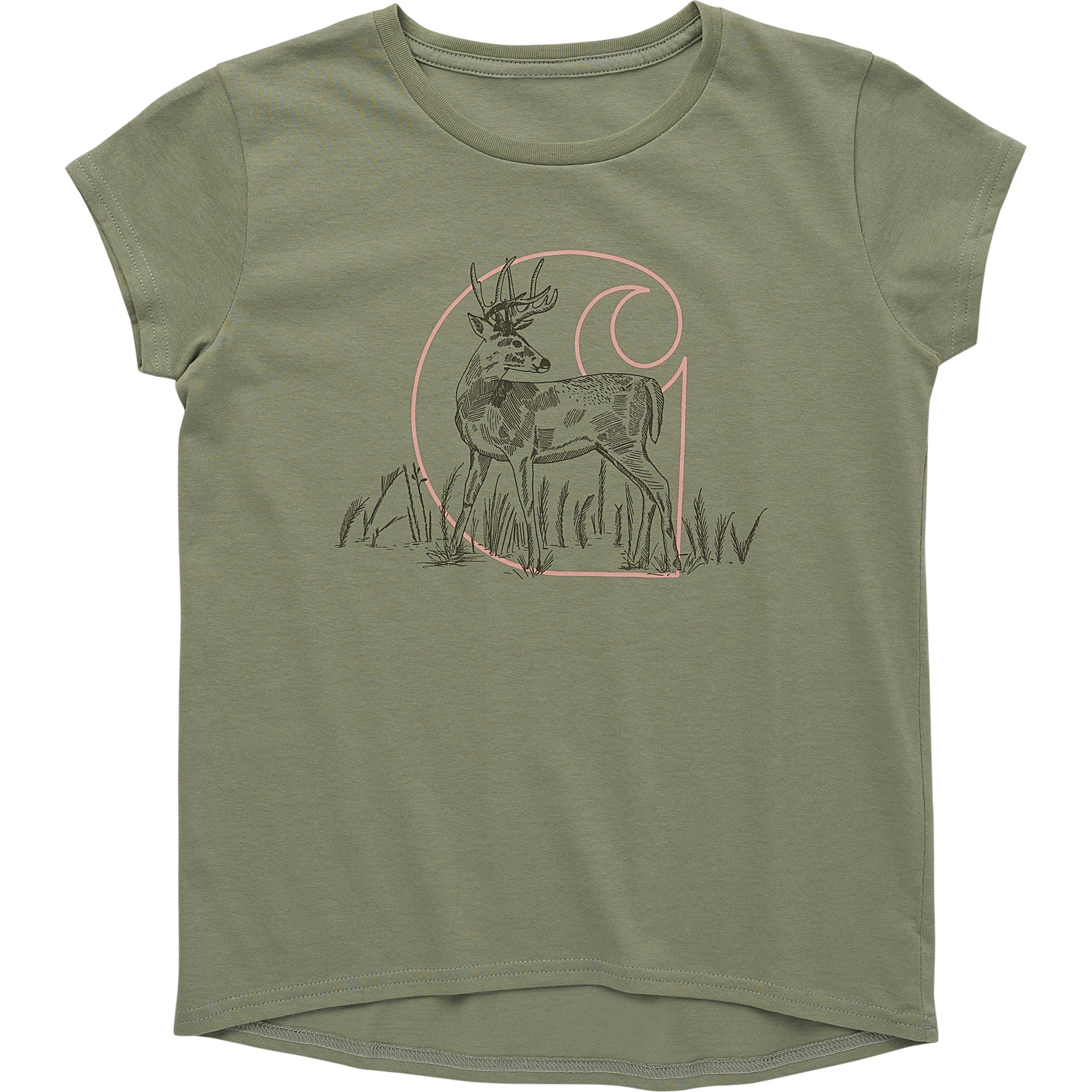 Carhartt® Girls’ Deer Short-Sleeve T-Shirt