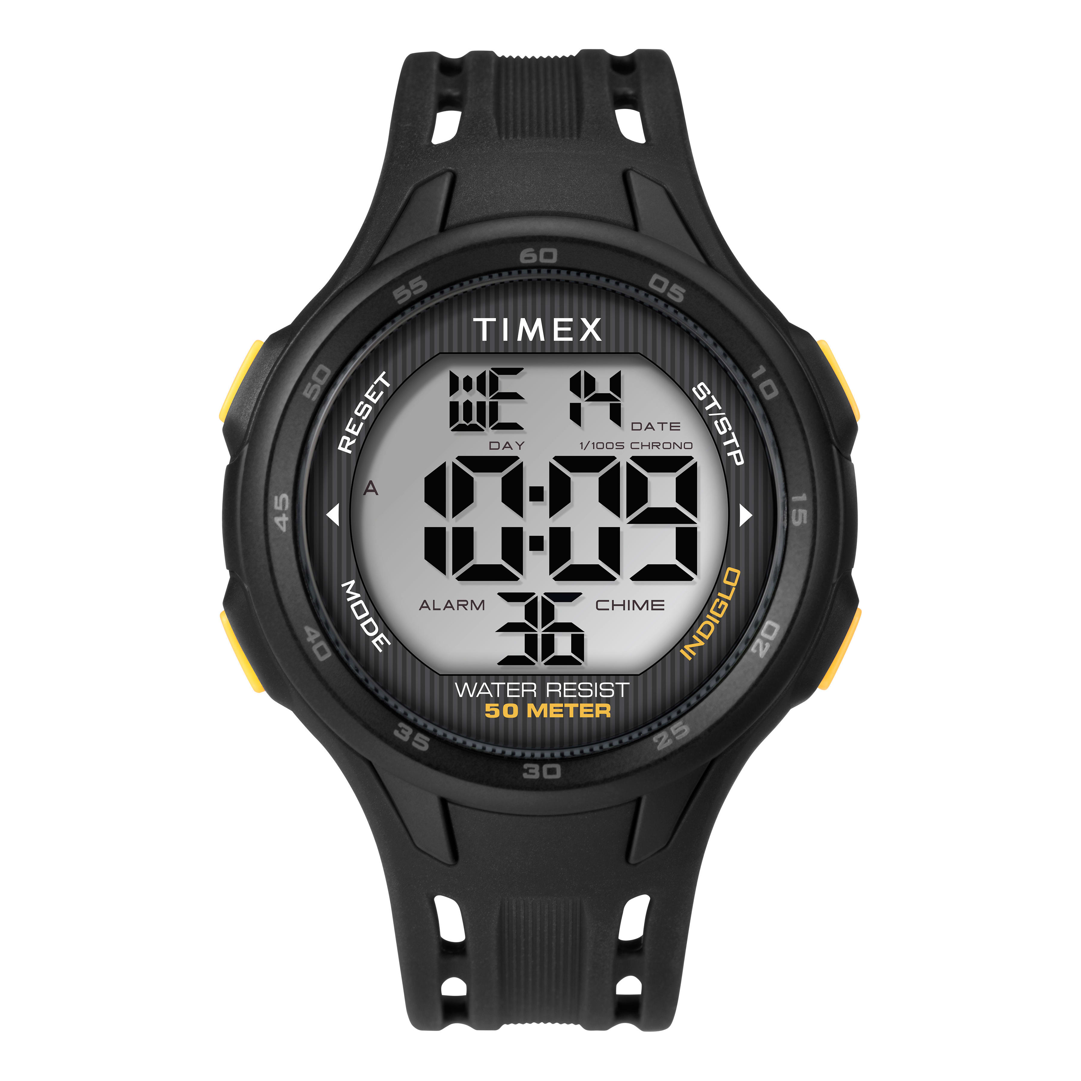 TIMEX® DGTL™ 45mm Sport Resin Strap Watch