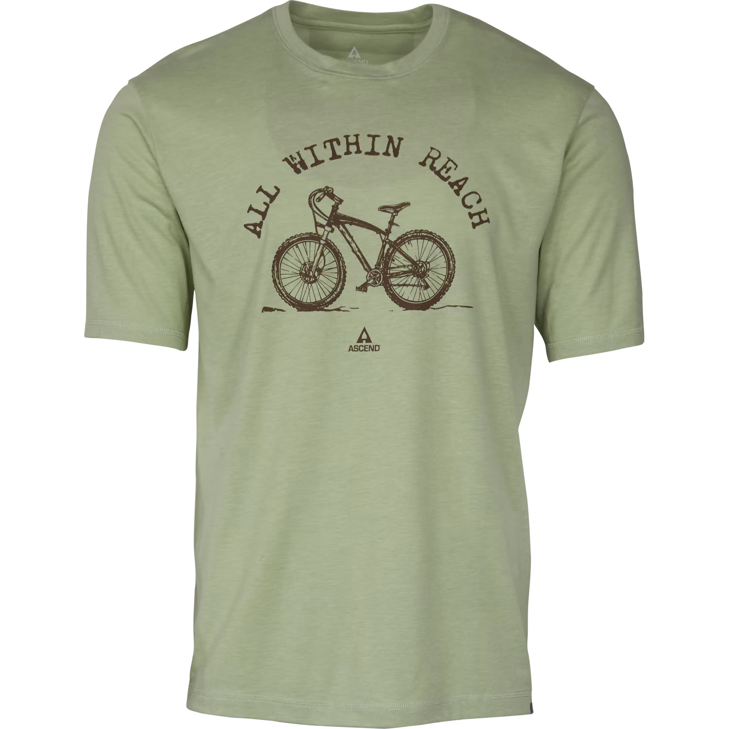 Ascend® Men’s Melange Graphic Short-Sleeve T-Shirt