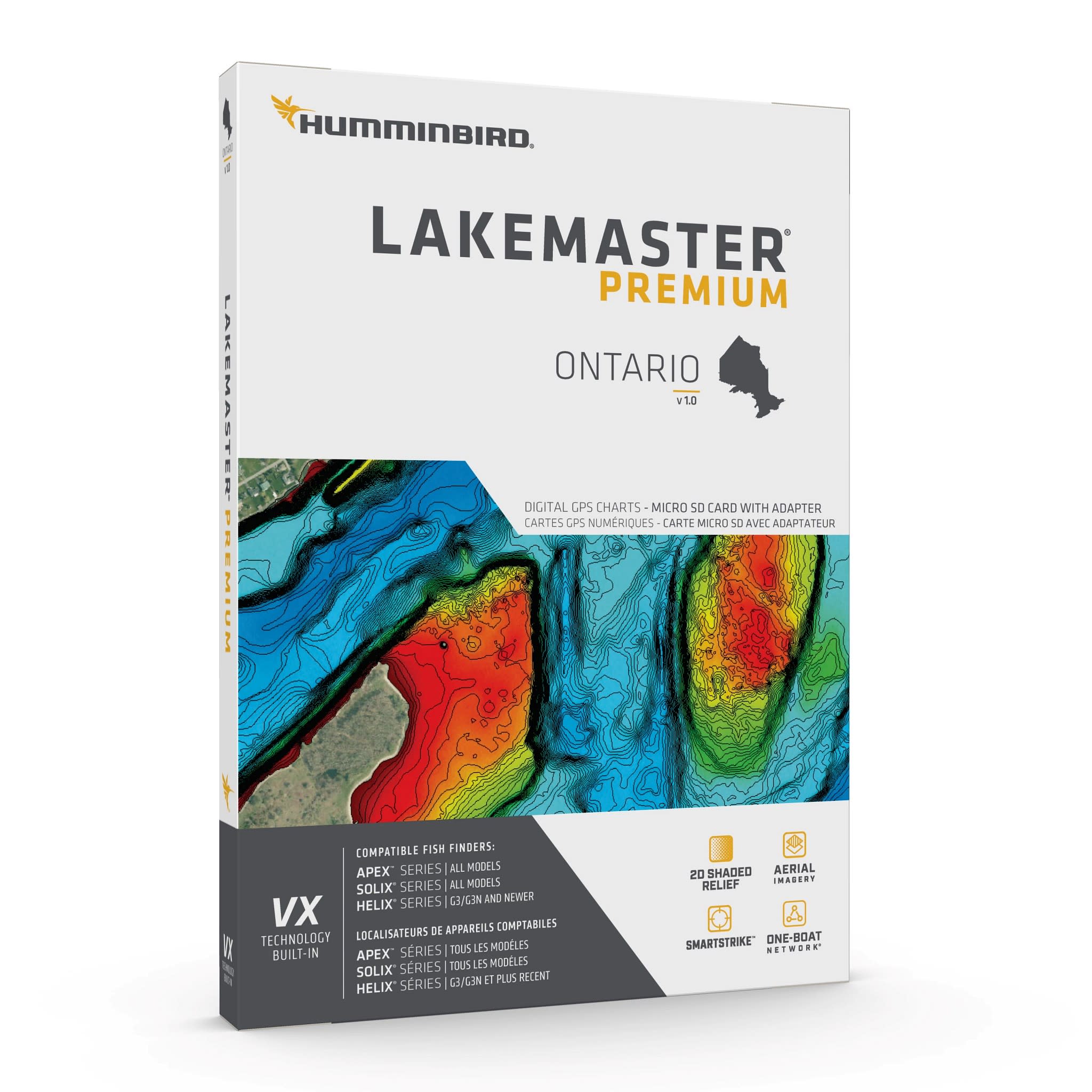Humminbird® LakeMaster® VX Premium - Ontario