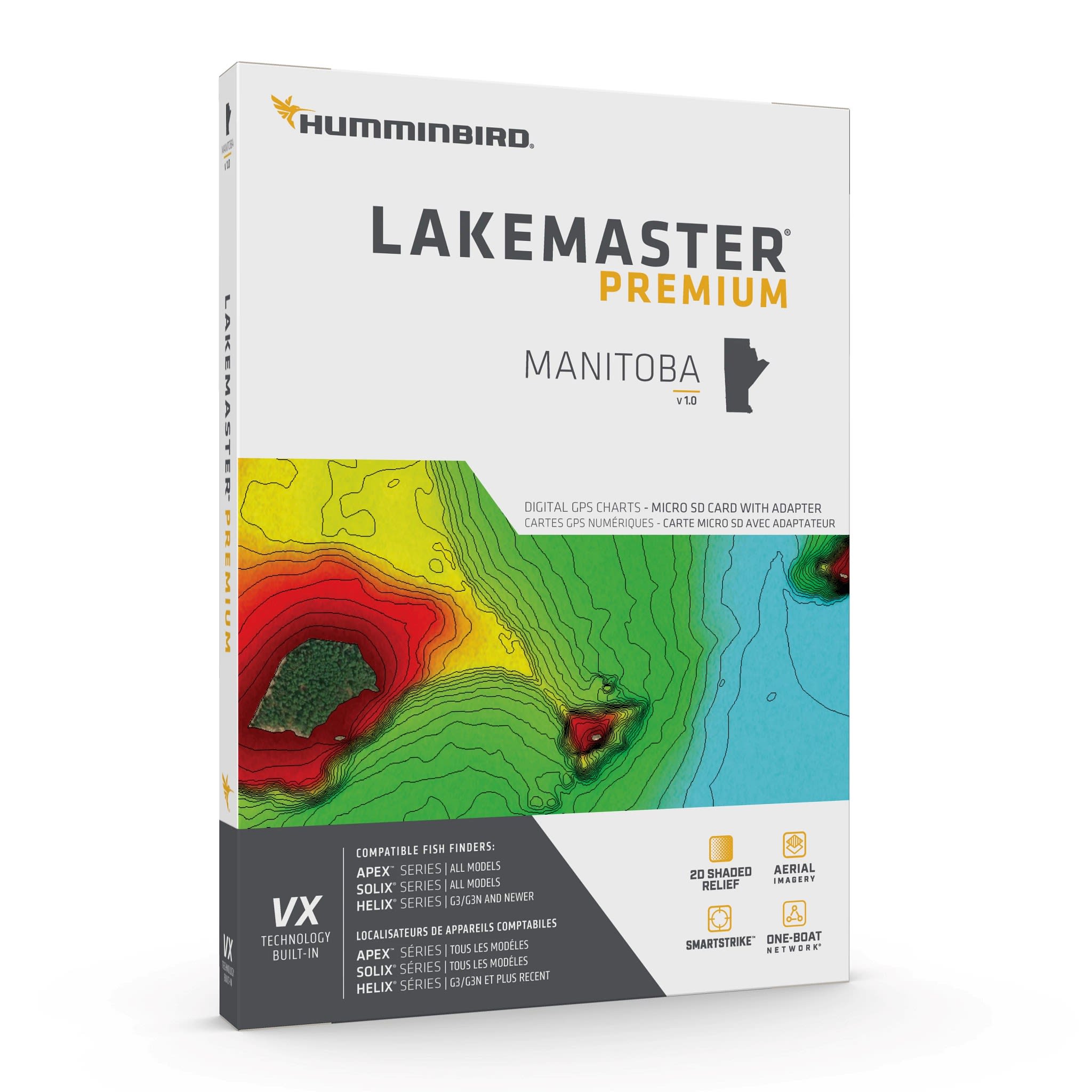 Humminbird® LakeMaster® VX Premium - Manitoba