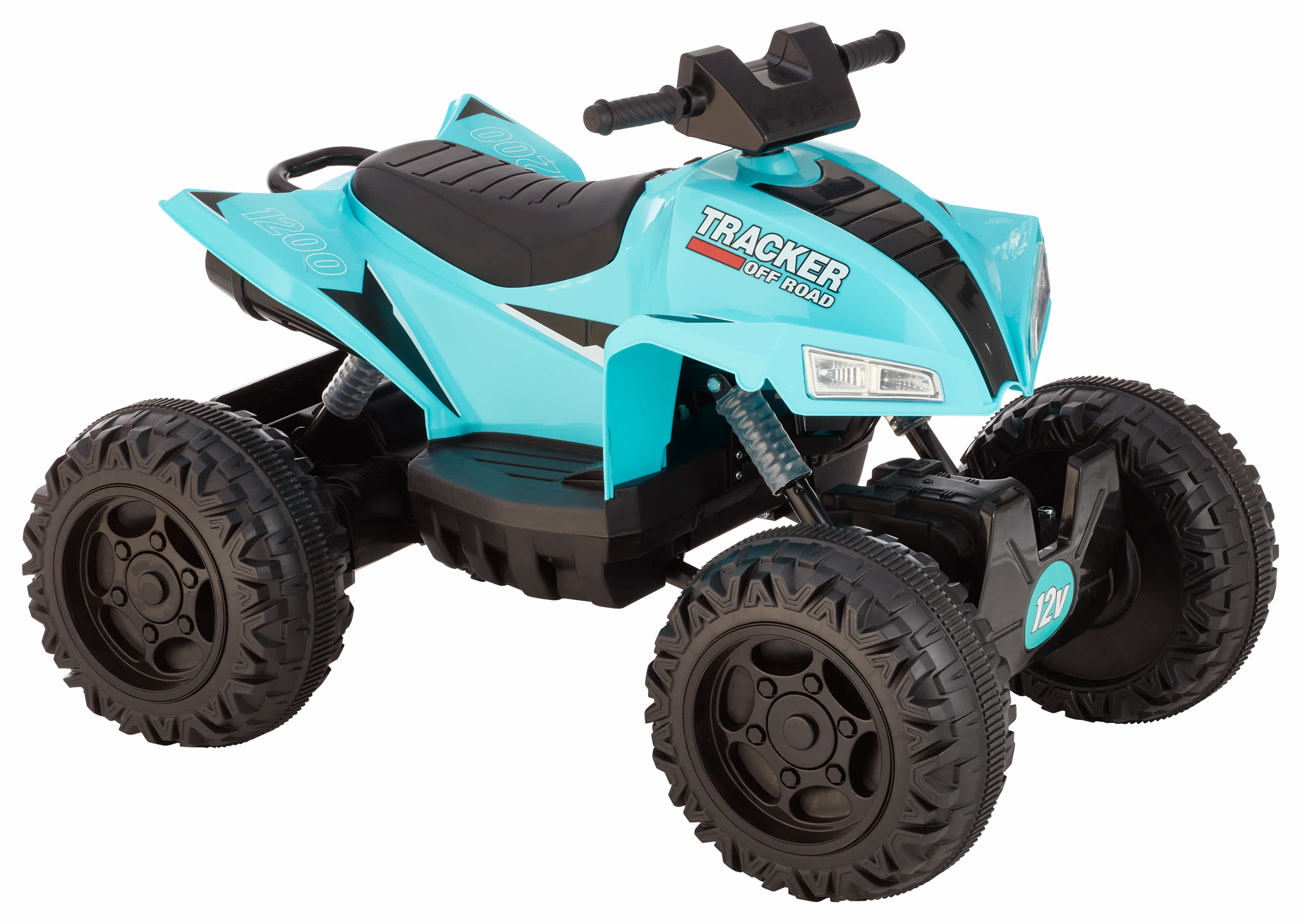 Bass Pro Shops® 12V Tracker® ATV Battery Ride-On Toy for Kids - Turquoise