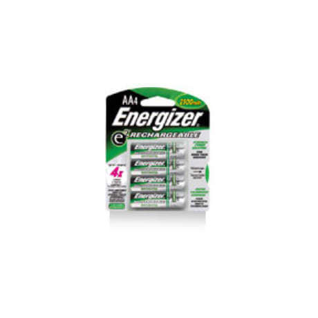 Energizer® Rechargeable Batteries - AA 4 Pack