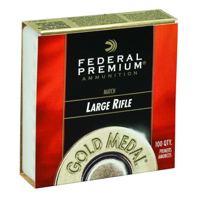 Federal Champion 210M Large Rifle Match Primers - 100 Pack