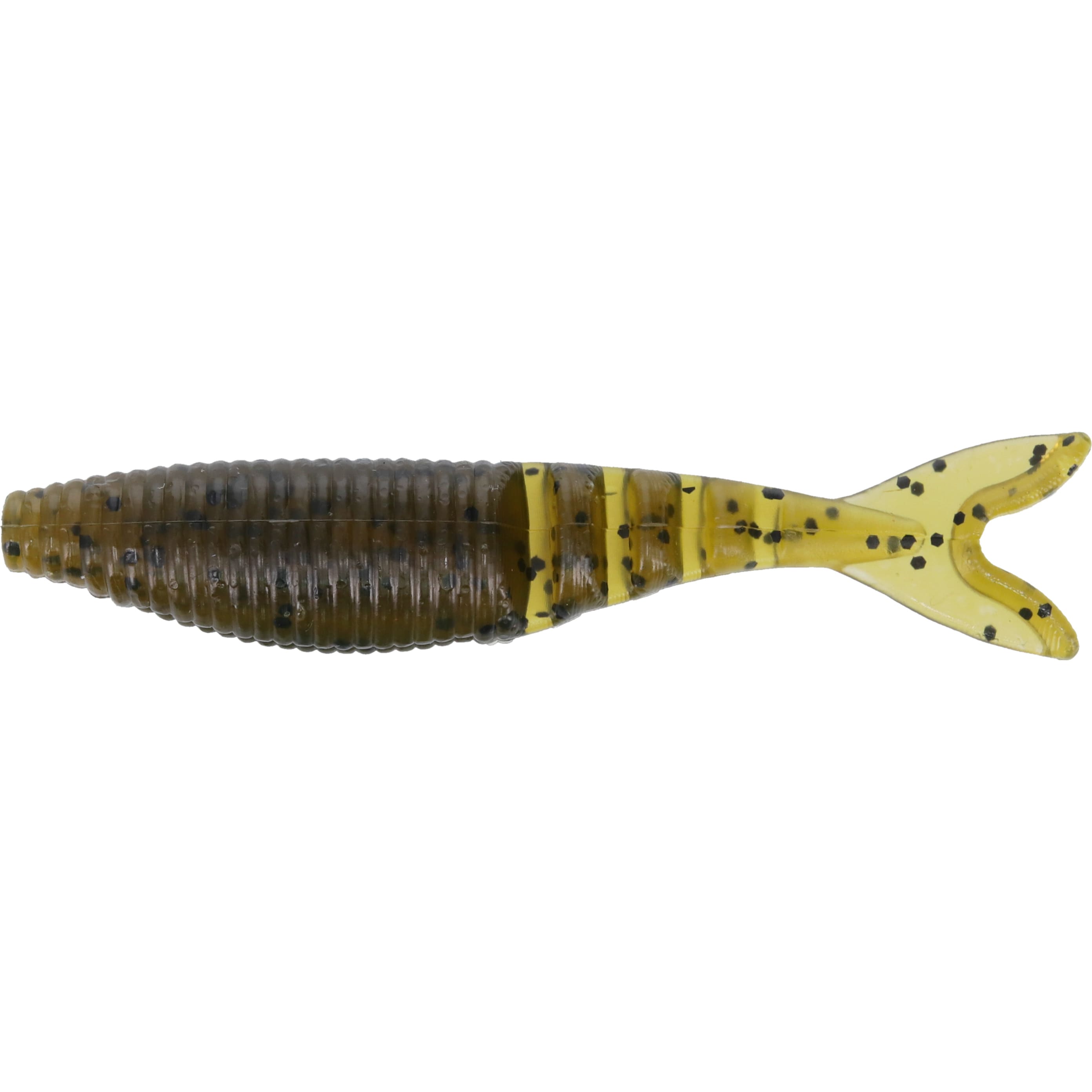 Aventik 80 Pcs Paddle Tail Swimbaits, Bicolor Soft Plastic Fishing