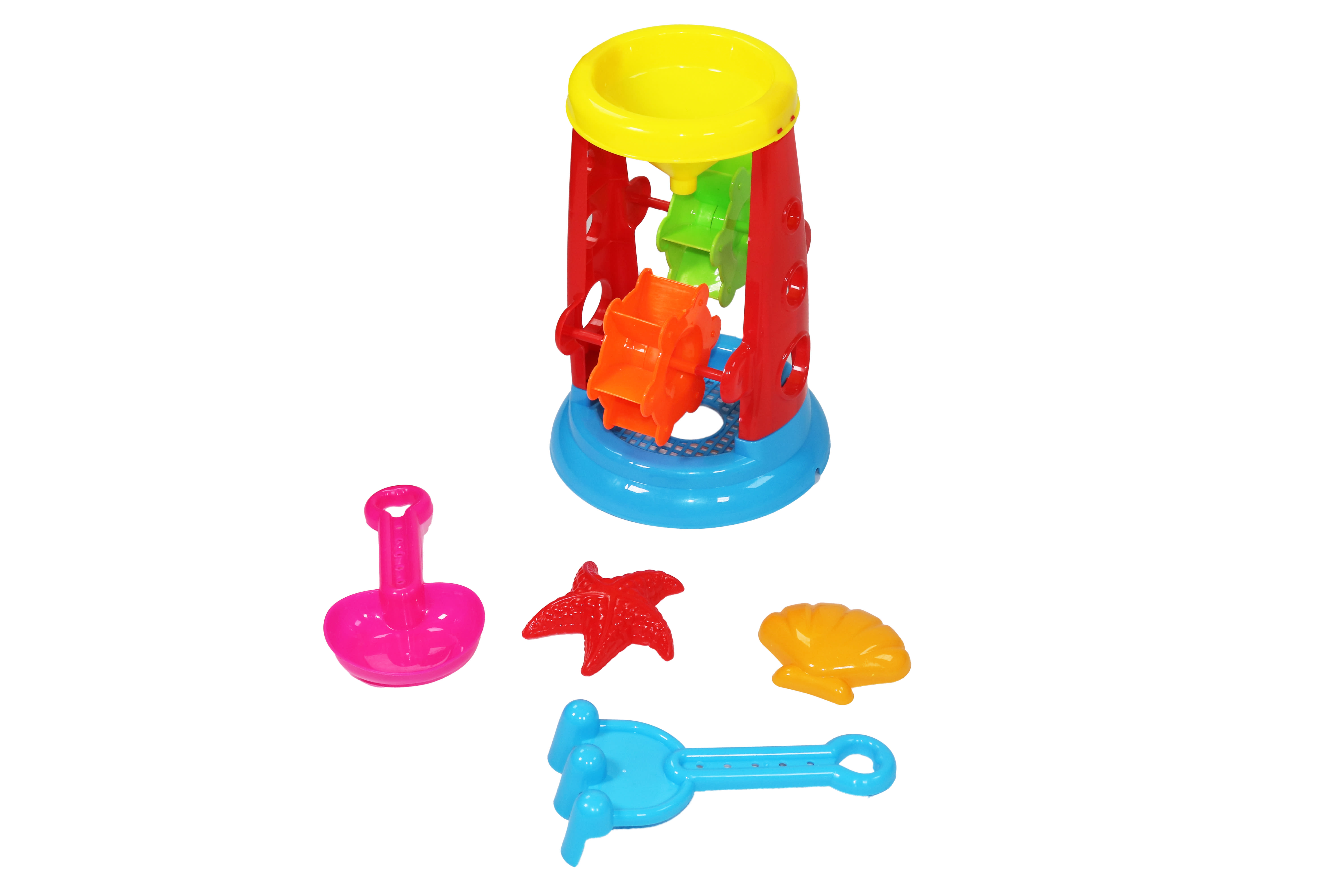 P.K. Douglas 5-Piece Beach Bucket Toy Set