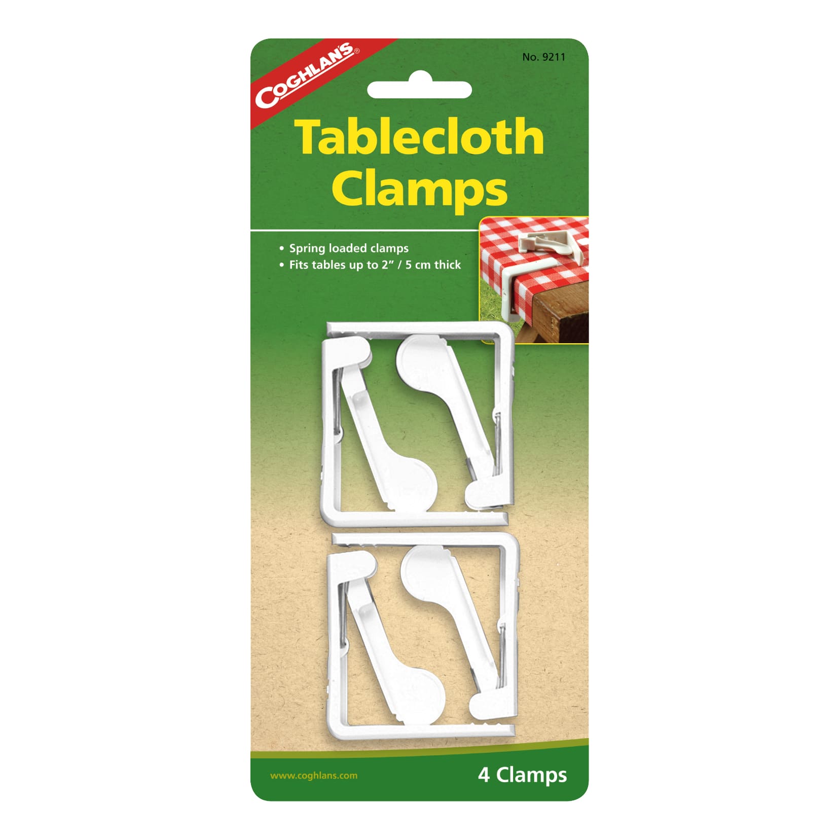 Coghlan's Deluxe Tablecloth Clamps