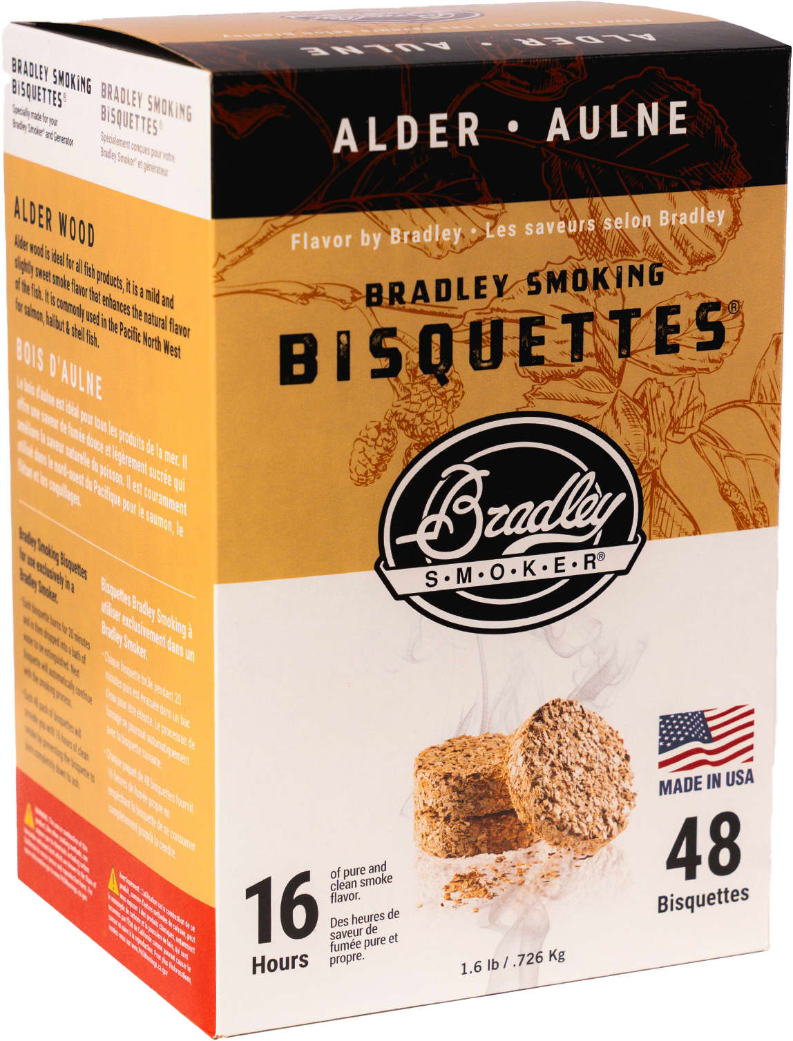 Bradley® Smoker Flavour Bisquettes - 48 Pack