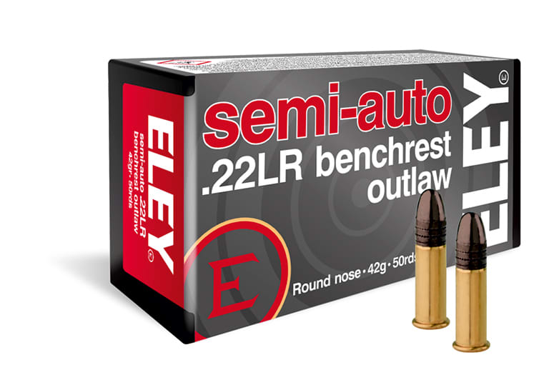 Eley® .22 LR Benchrest Outlaw Ammunition