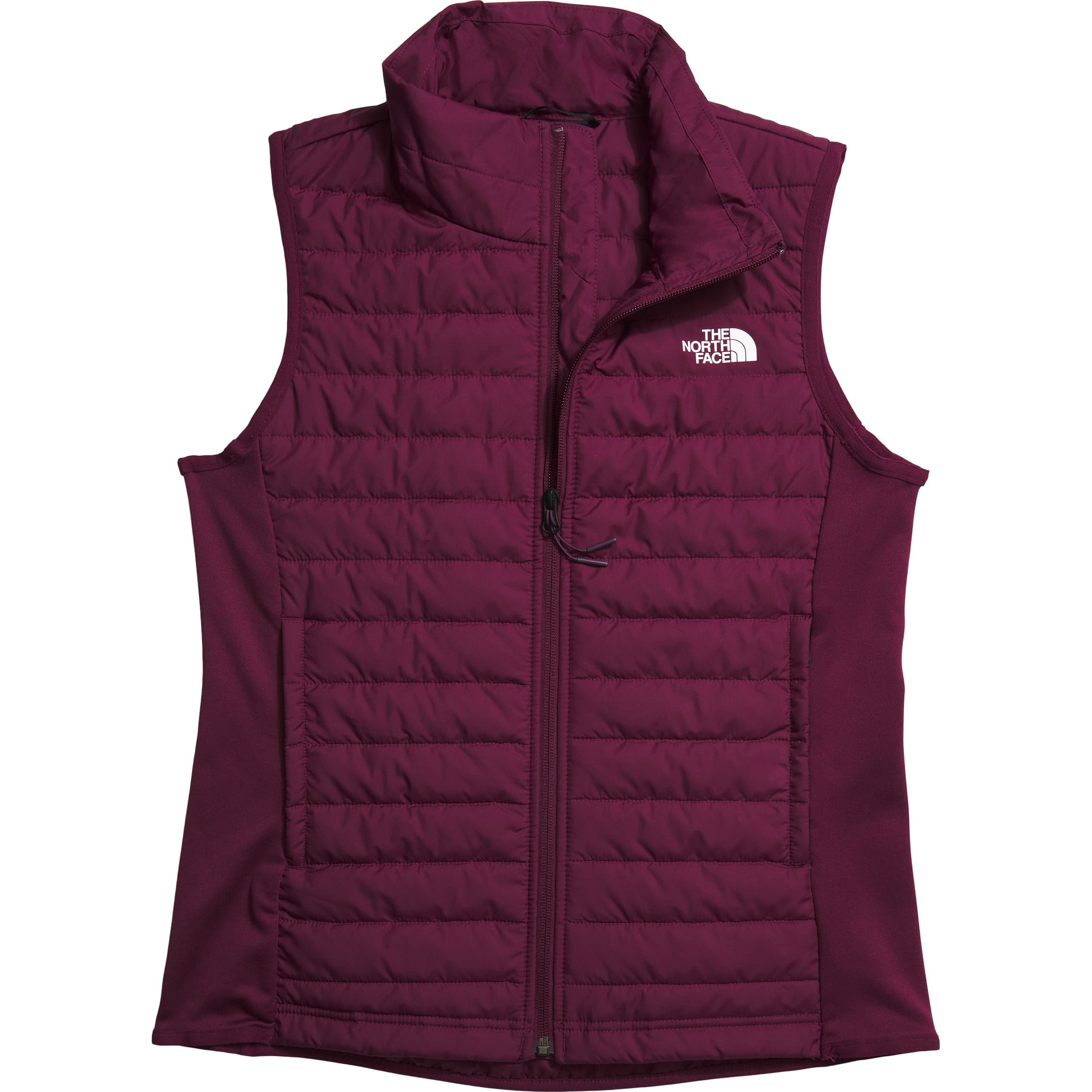 North face deals burgundy vest