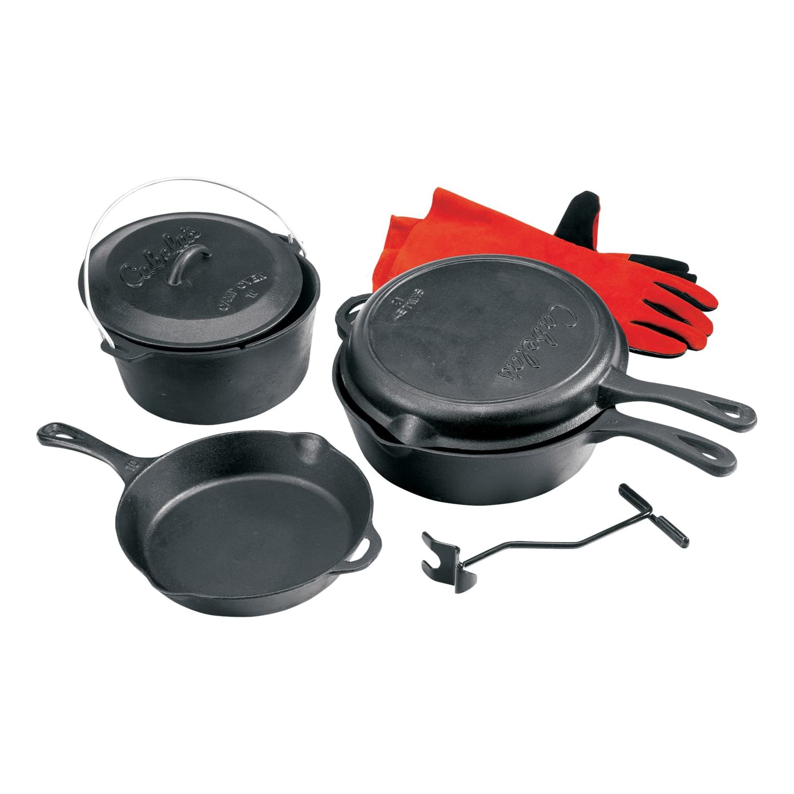 Seasoned Cast Iron 5 Piece Set | Lodge Cast Iron